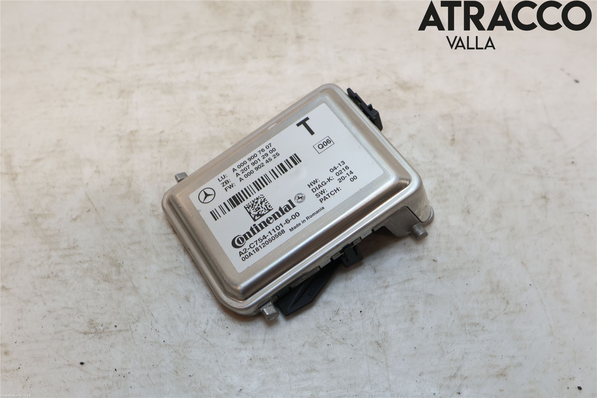 Mercedes-Benz MB CLA-KLASS (C117/X117) 13-19 Sensor Kollisjonsbeskyttelse