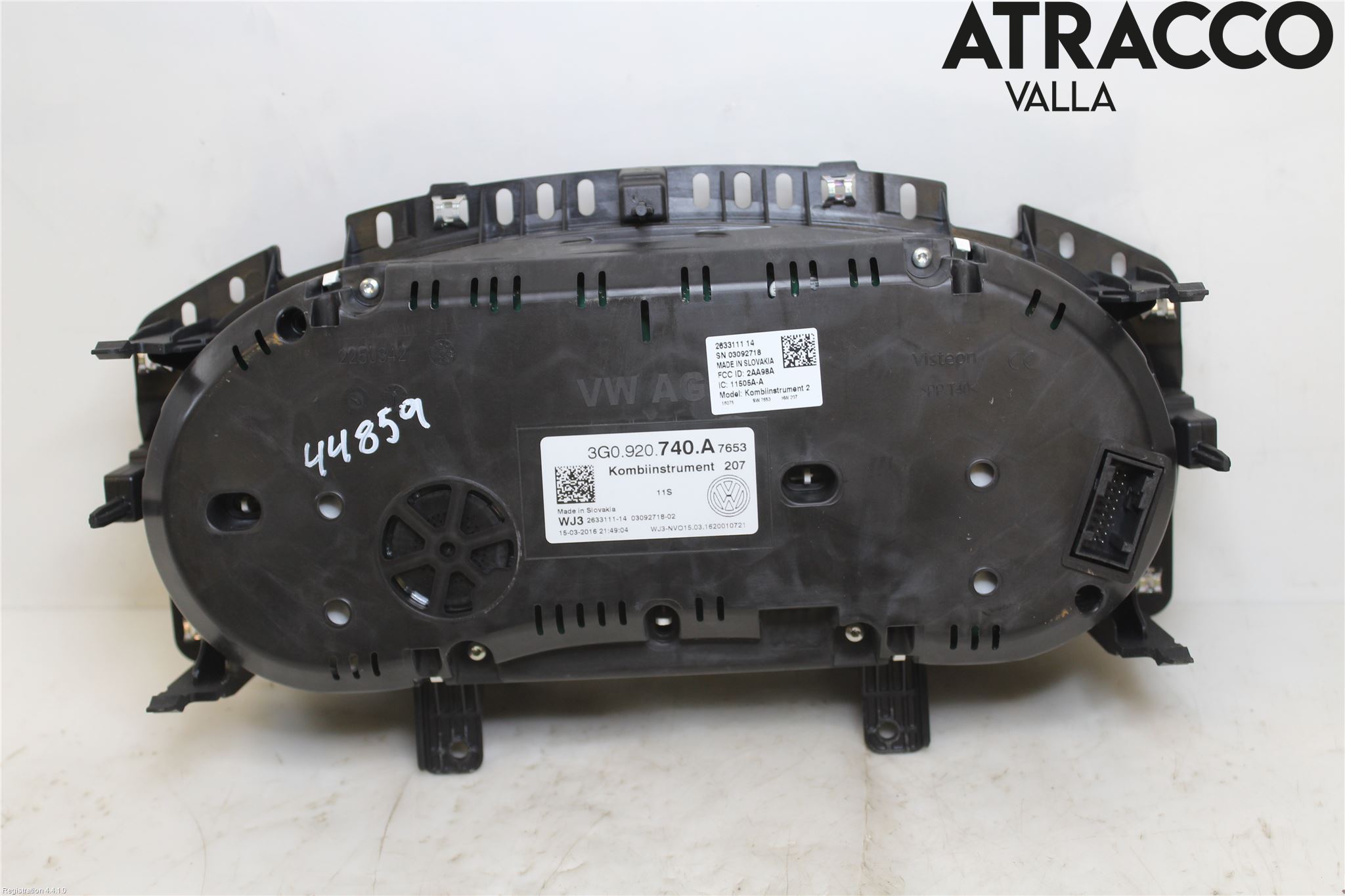 Volkswagen VW PASSAT 15-19 Instr Kombinert