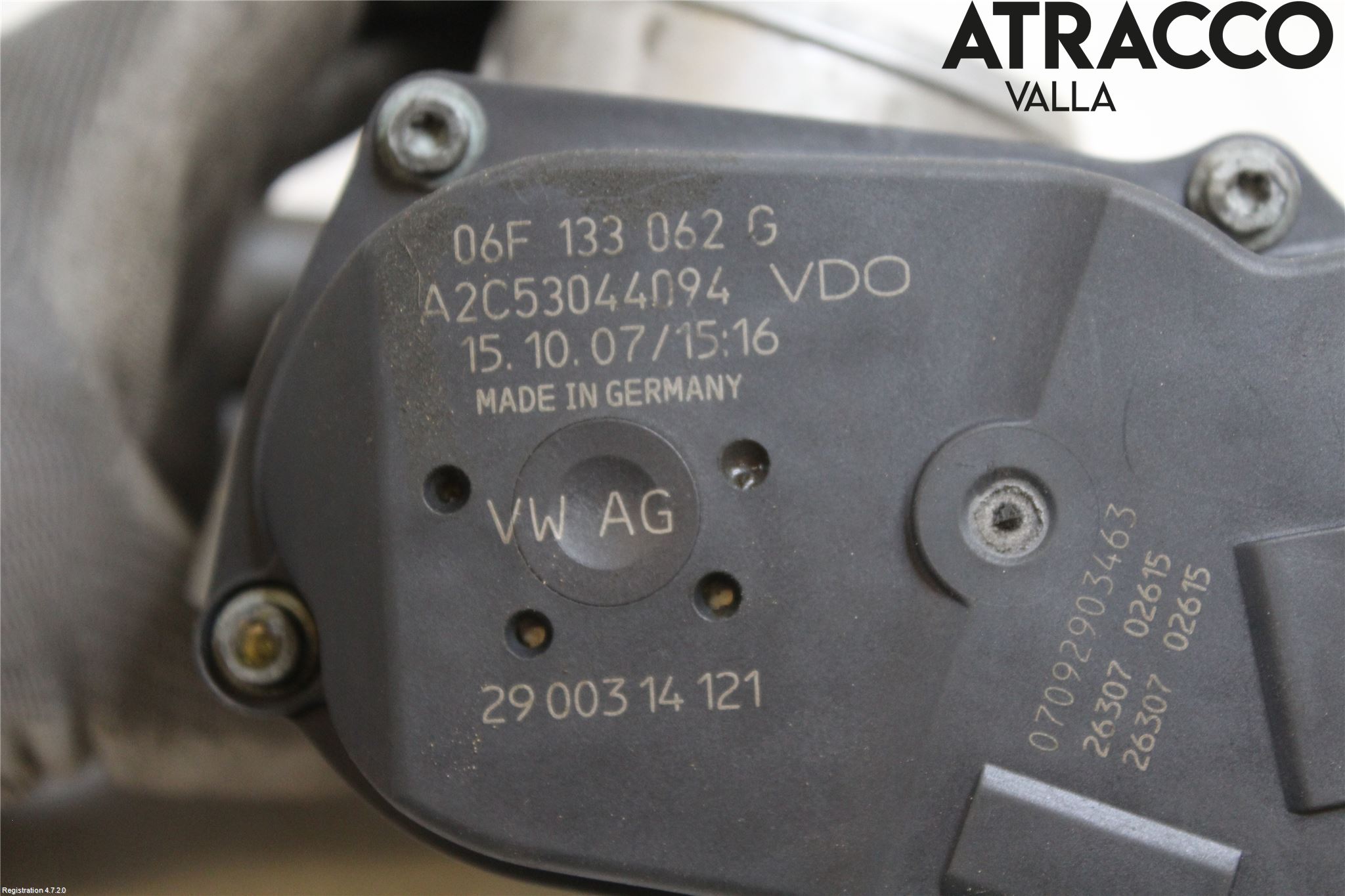 Audi A4/S4 05-07 Inns Spjeldhus