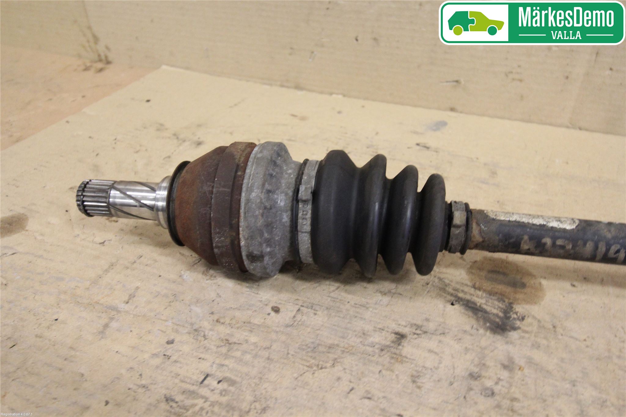 Opel ASTRA H 04-12 Drivaksel Foran Kompl Venstre