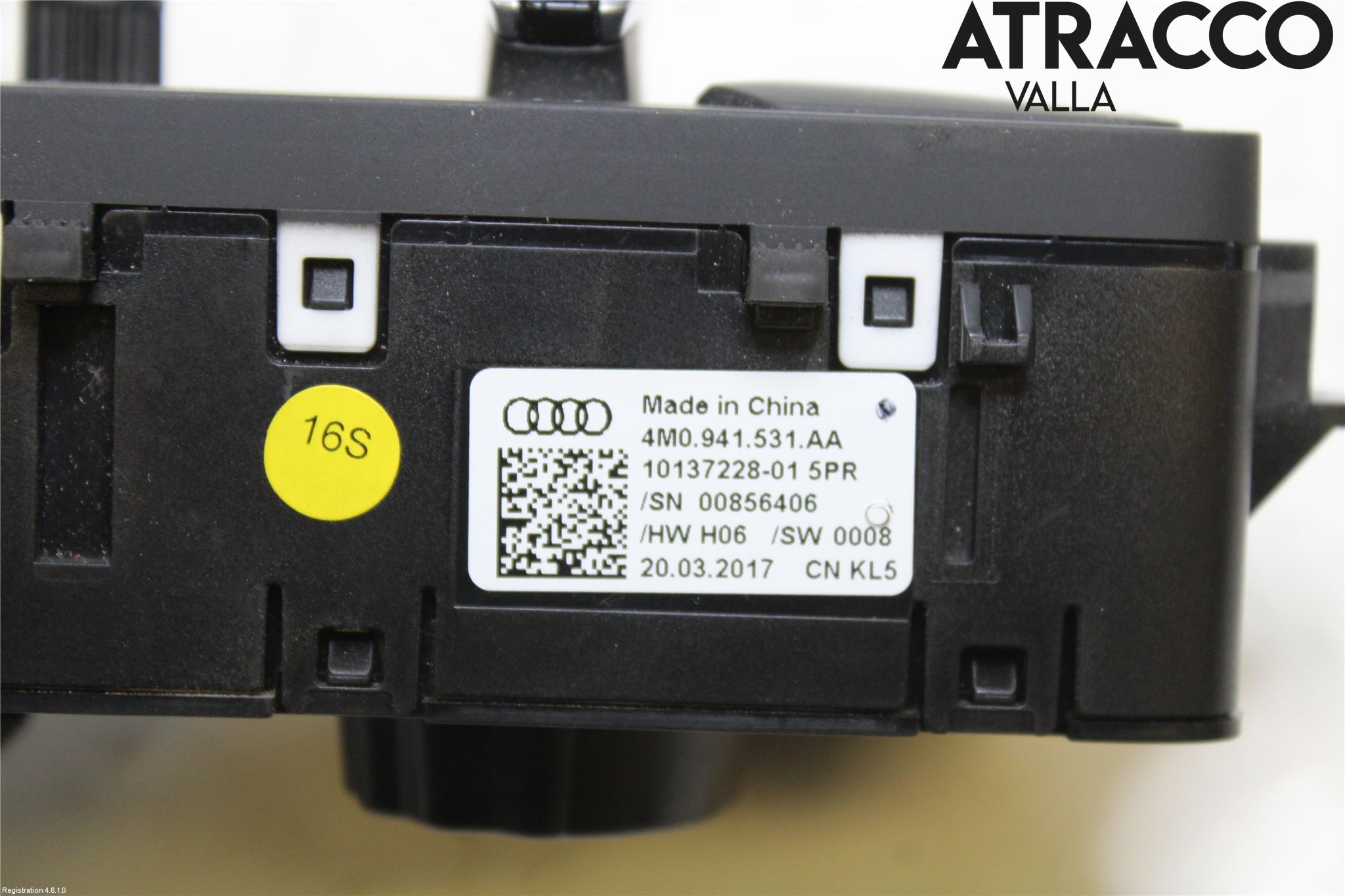 Audi A4/S4 B9 16-19 Bryter Hovedlys