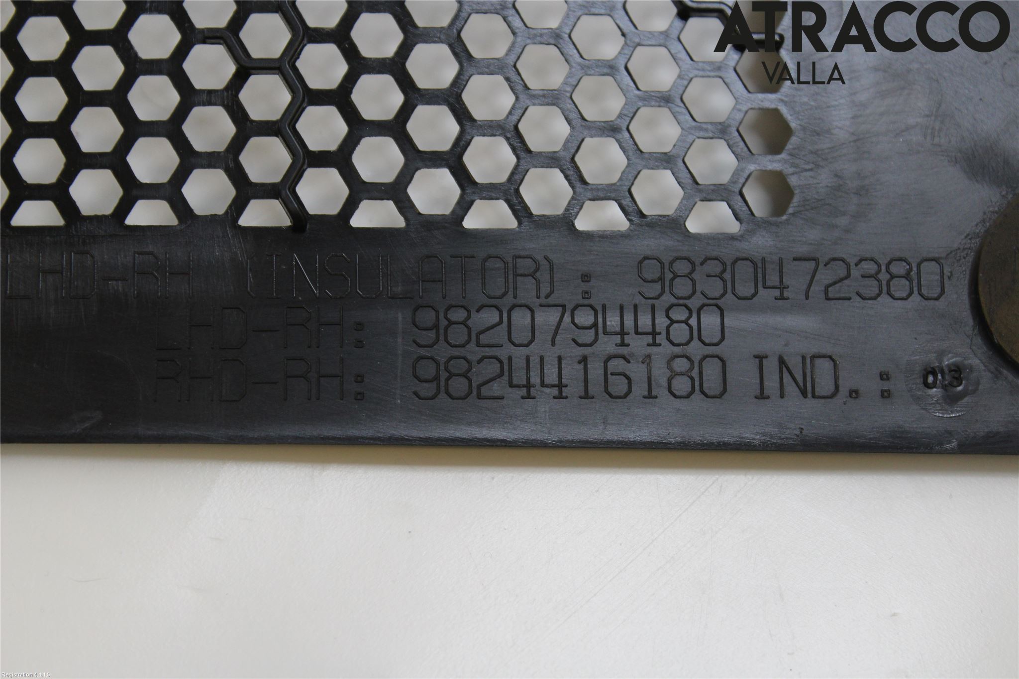 Opel MOKKA 21- Visker Deksel-Grill-Under Frr
