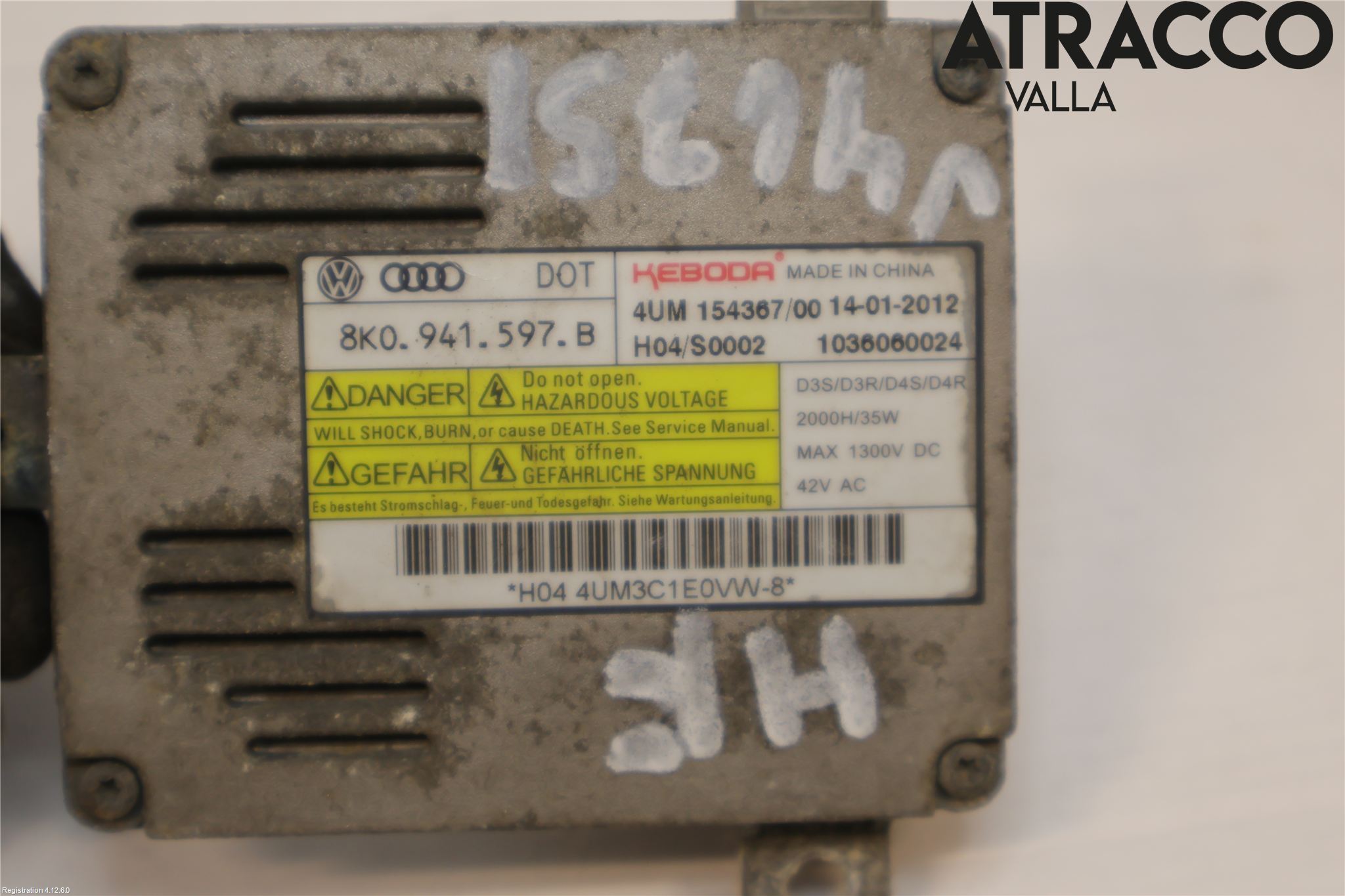 Volkswagen VW PASSAT 11-14 Styreenhet Xenon