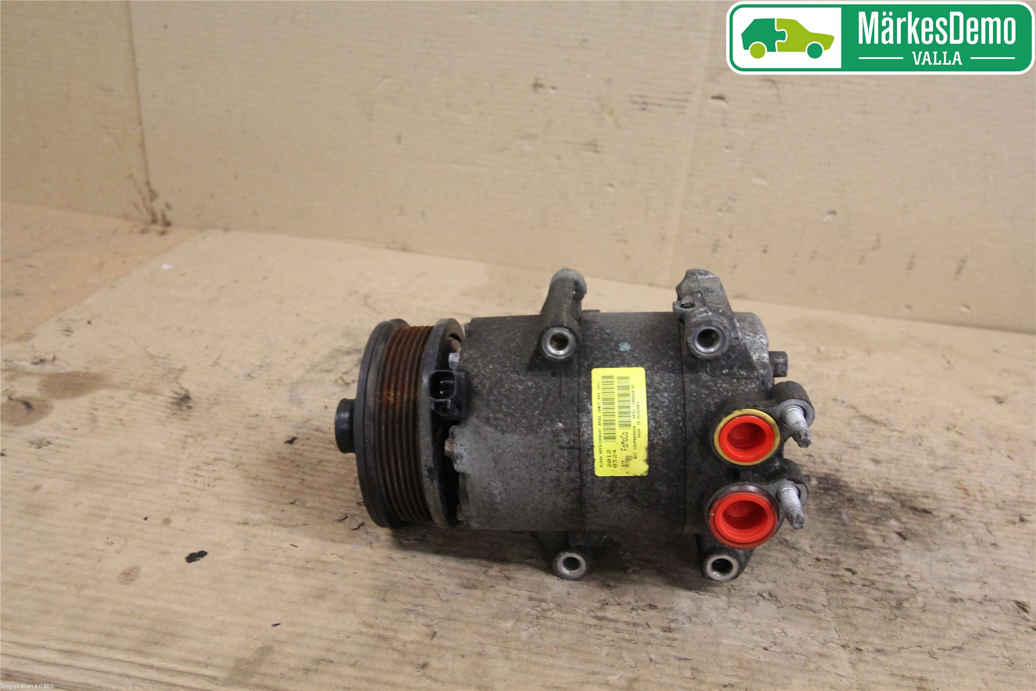 Ford FIESTA 09-12 Varme Ac Kompressor