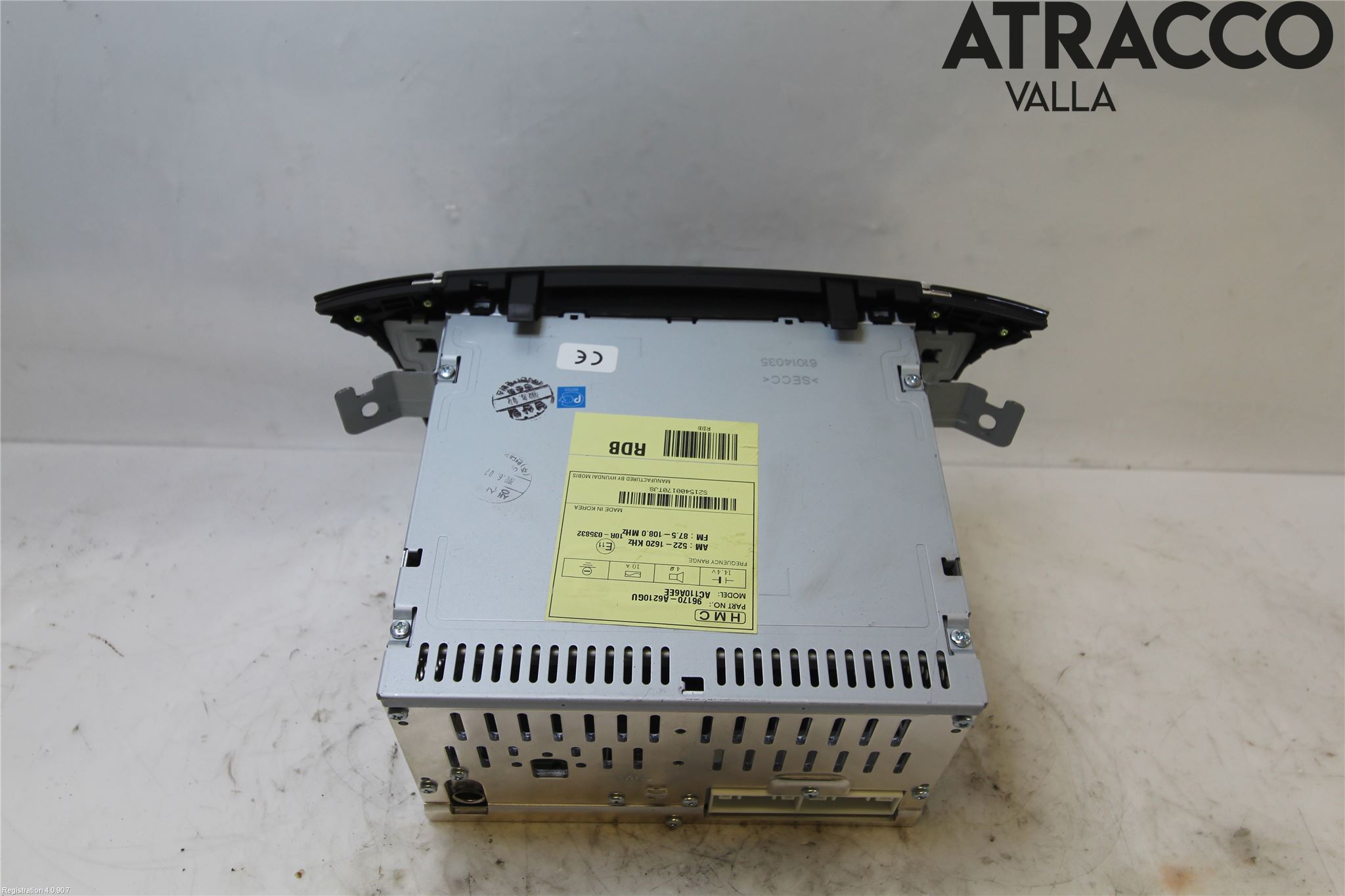 Hyundai i30 GD 13-17 Stereo Radio Med Cd