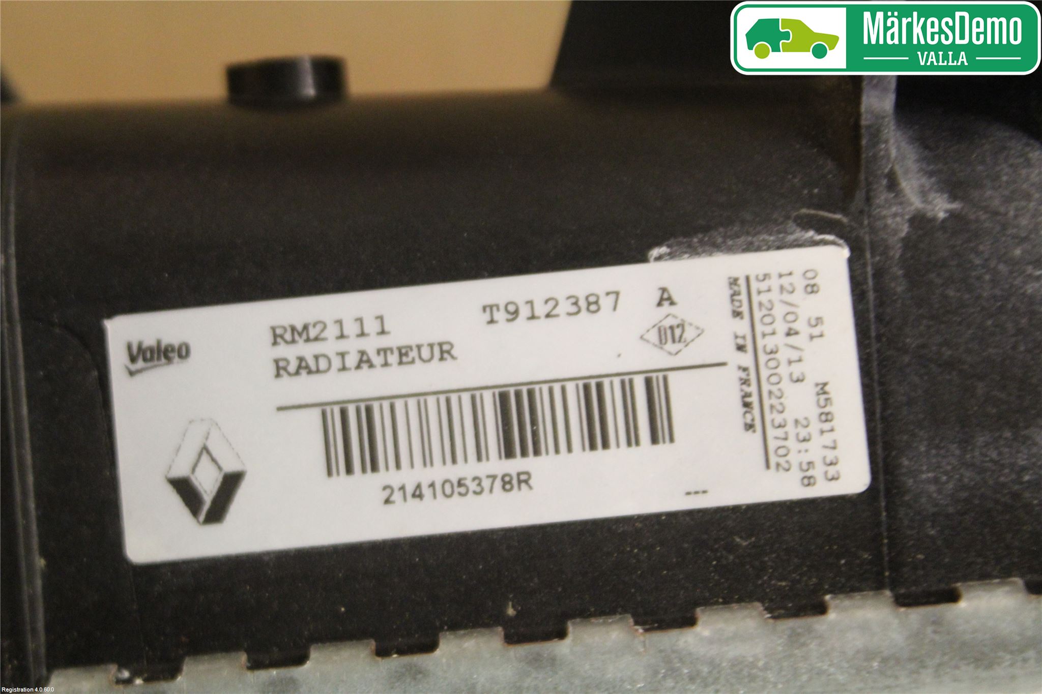 Renault MEGANE III 09-15 Radiator Manuell