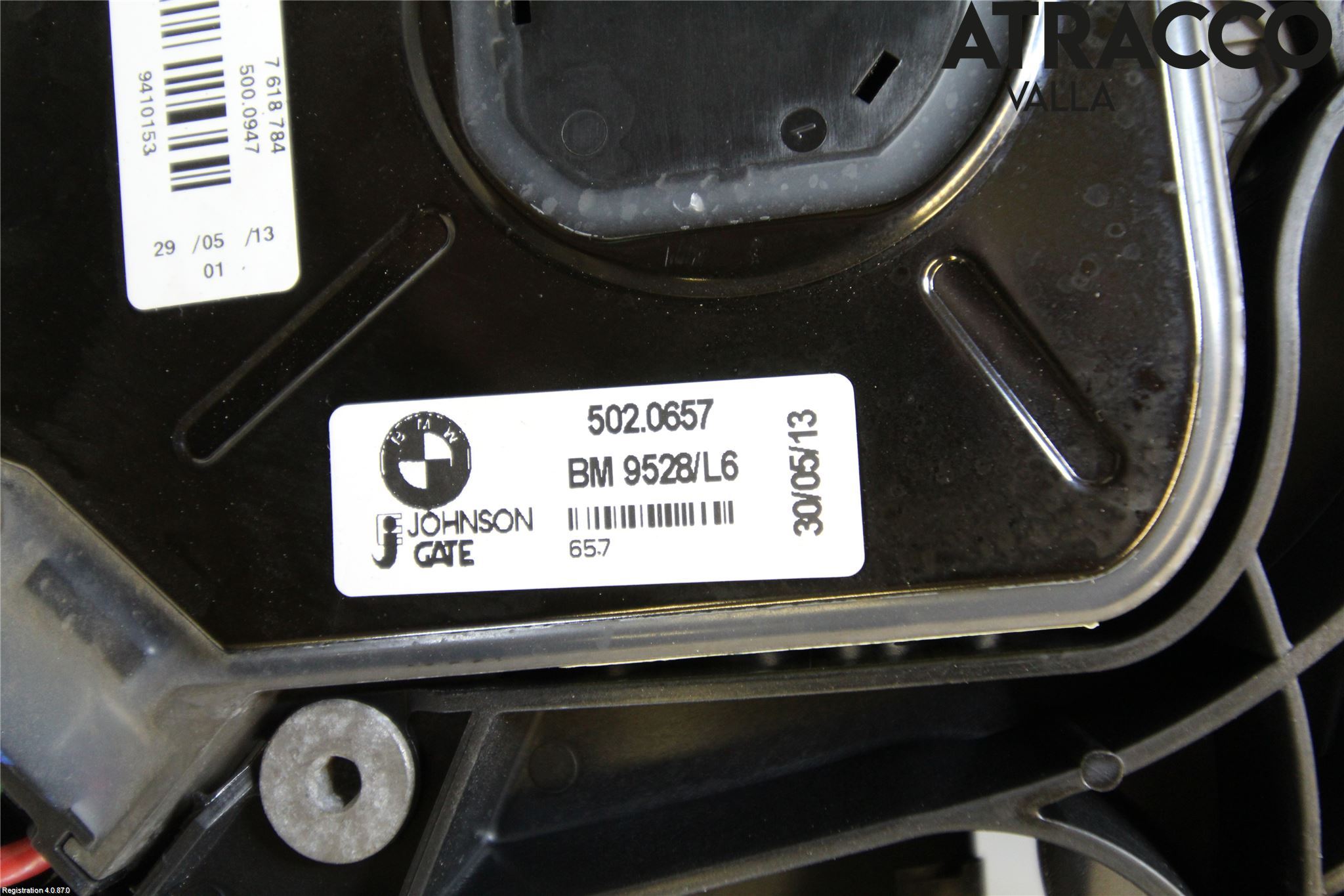 BMW 5 F10/F11/F18 09-17 Kjølevifte Elektrisk