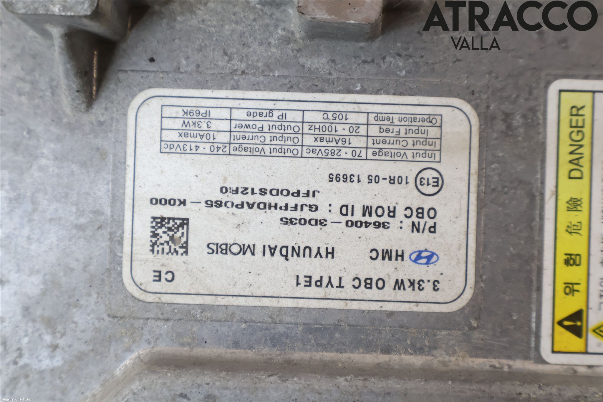 Kia OPTIMA 16-20 Batterilader Hybrid
