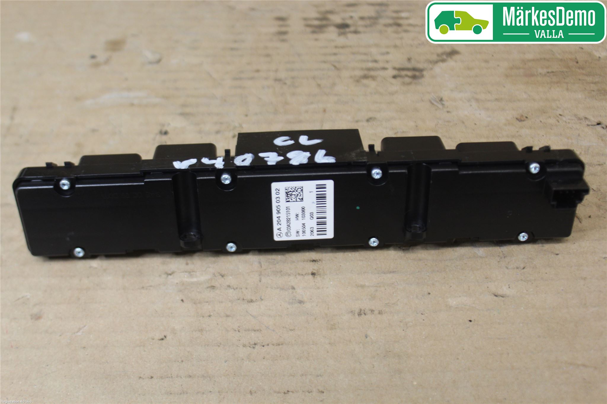 Mercedes-Benz MB C-KLASS (W204) 07-15 Bryter Multifunksjon