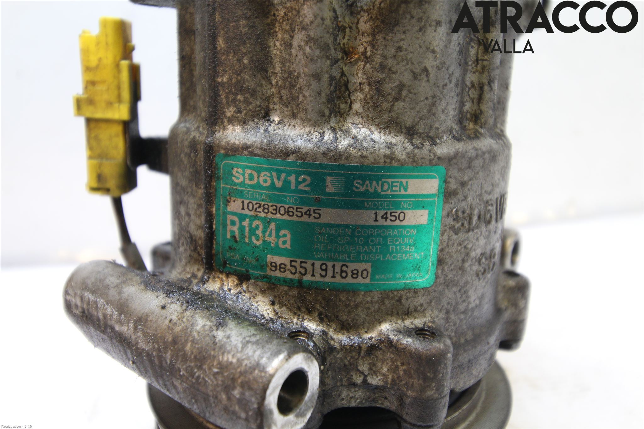 Citroen C3 05-10 Varme Ac Kompressor