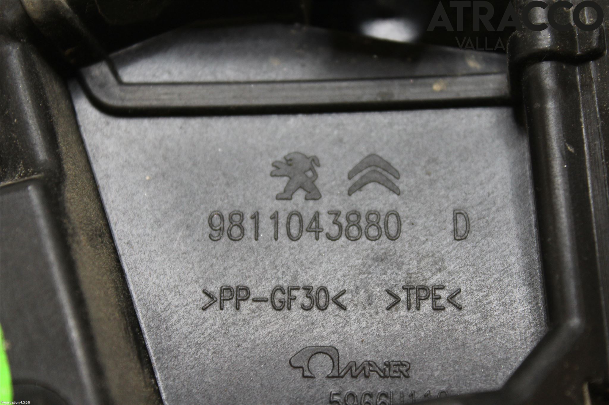 Peugeot 3008 17-24 List Bak-Bakluke