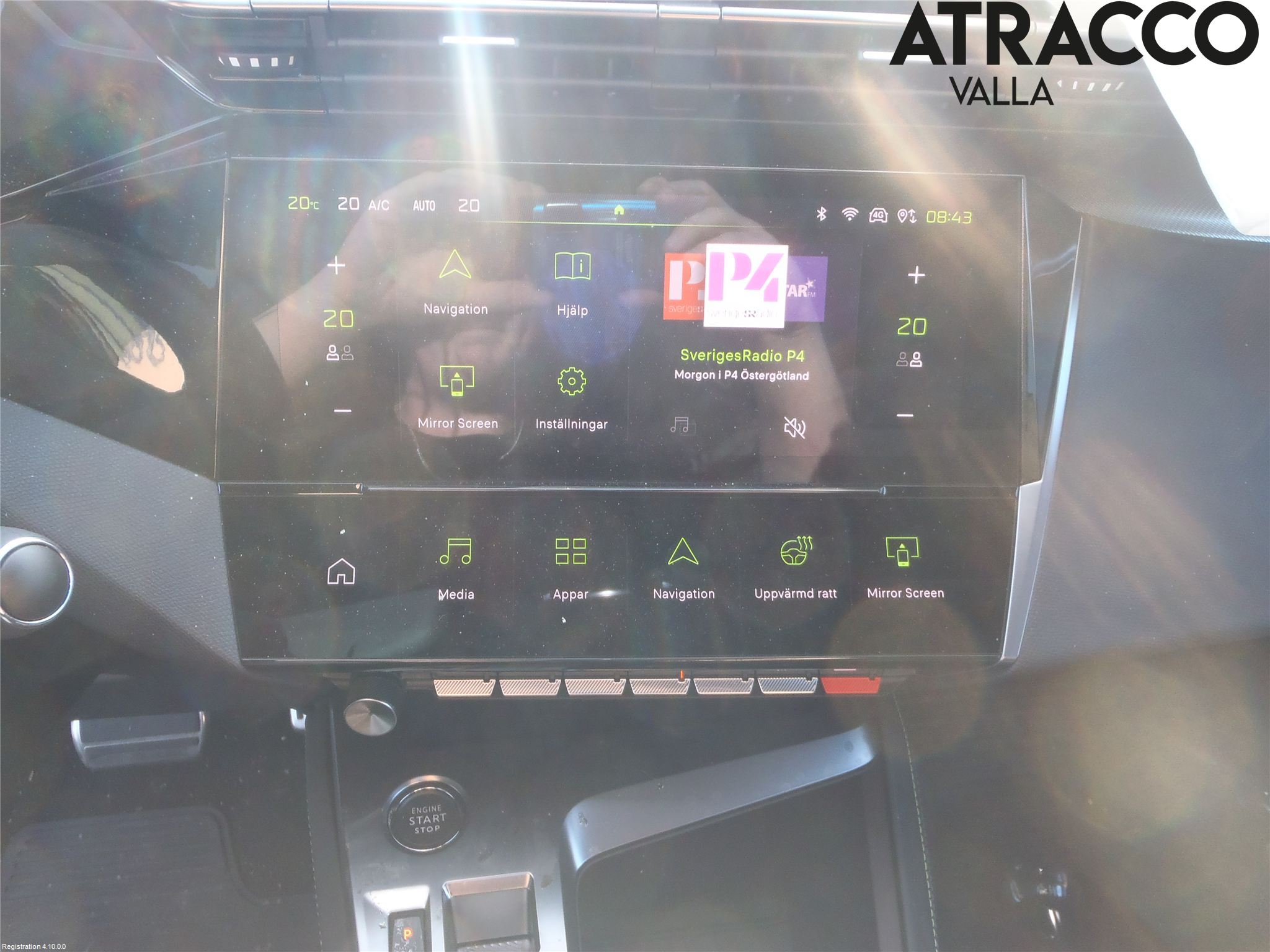 Peugeot 408 22- Instr Varselys - Display