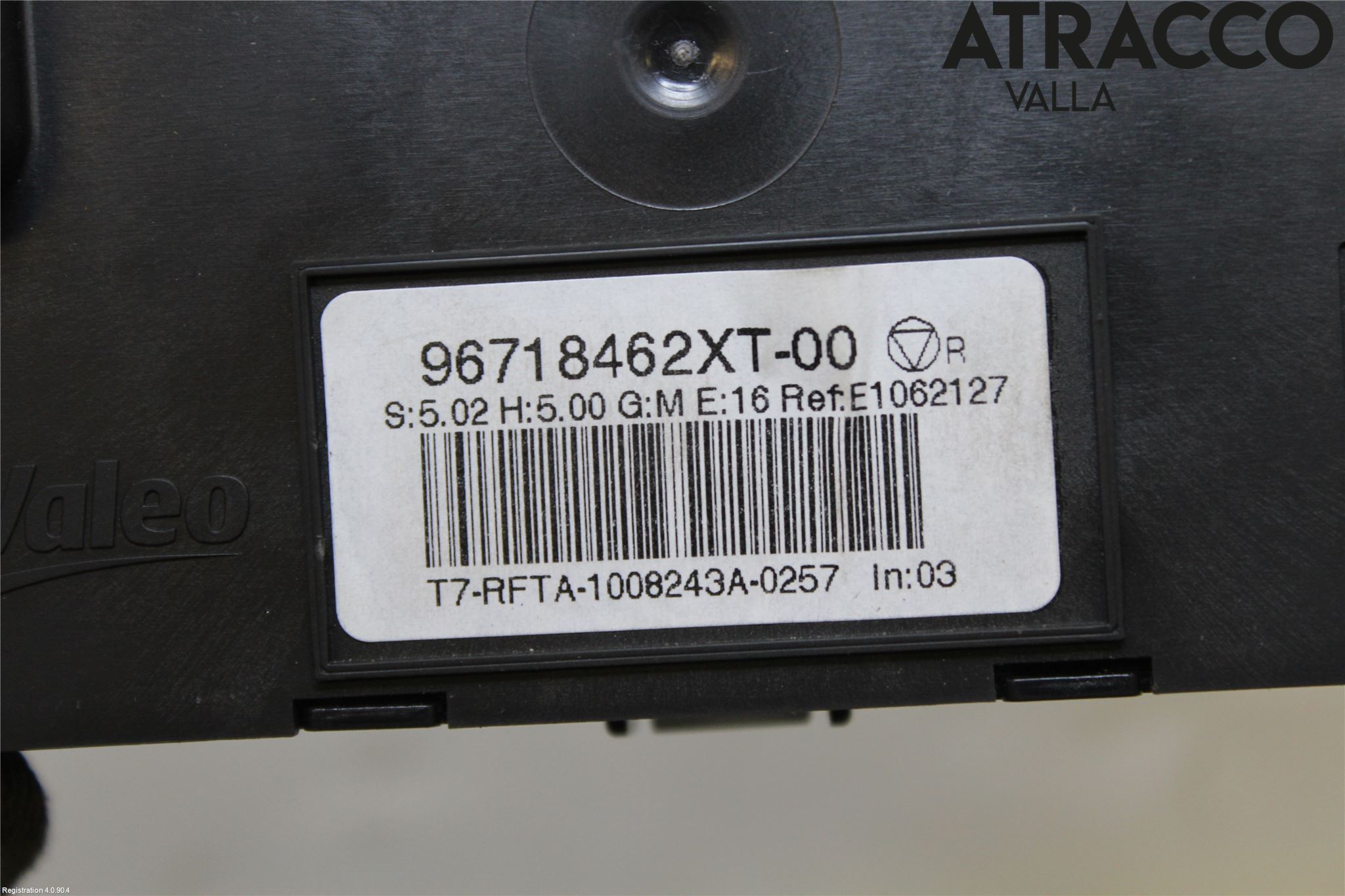 Peugeot 308 08-13 Varme Ac Betjening-Display