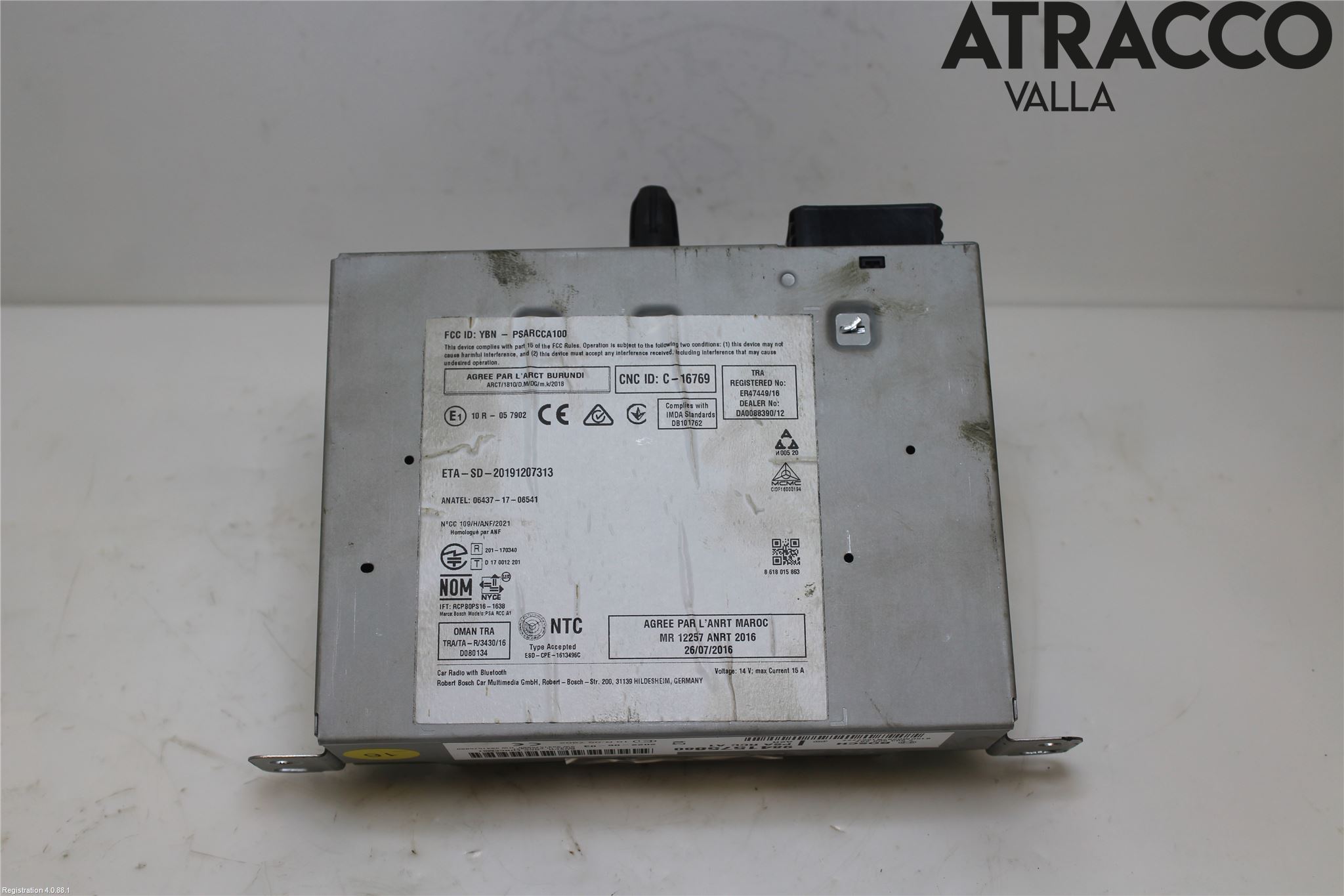 Citroen COTROEN C3 17-24 Stereo Radio Med Cd