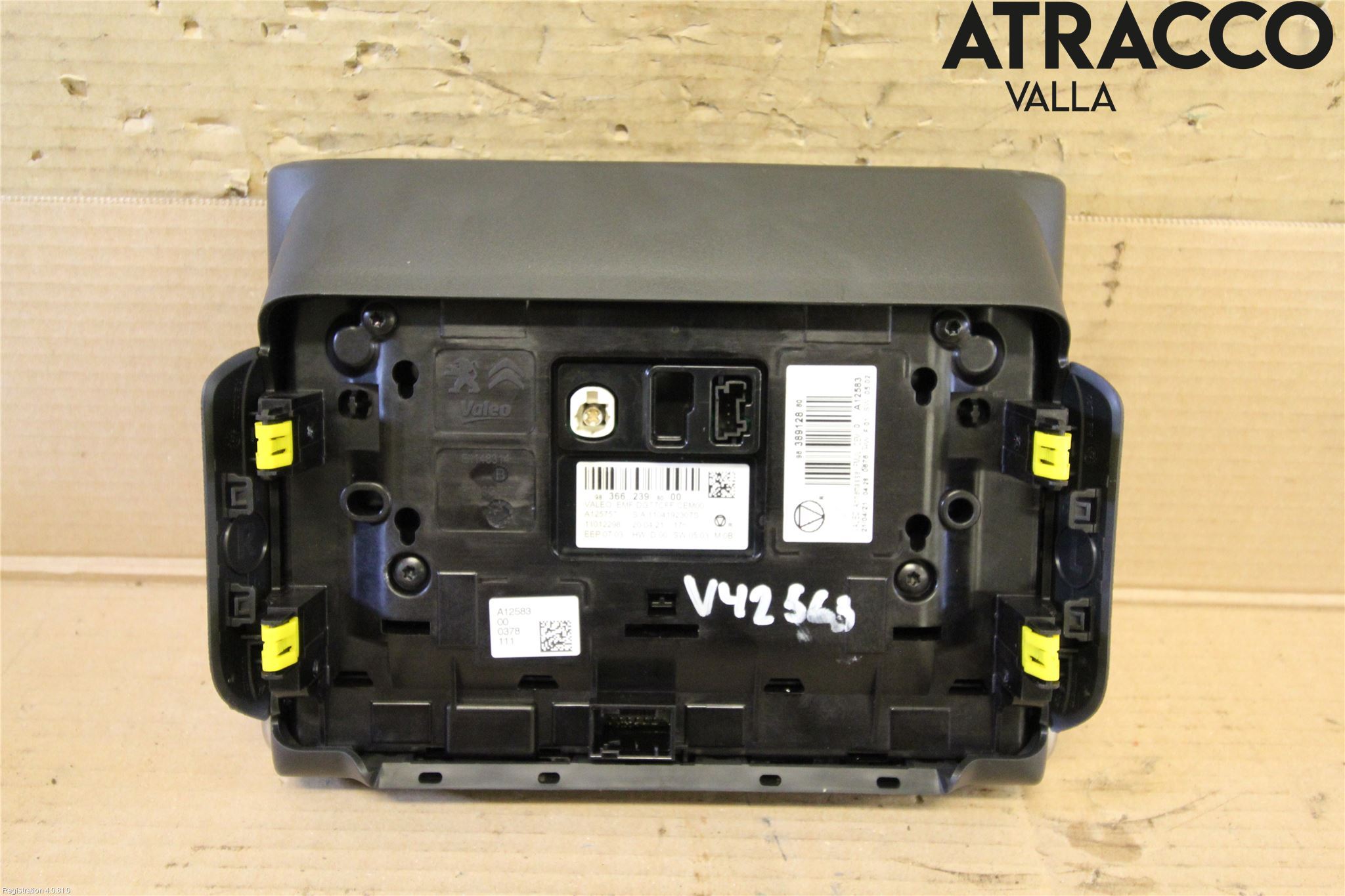 Citroen COTROEN C3 17-24 Multifunktionsdisplay