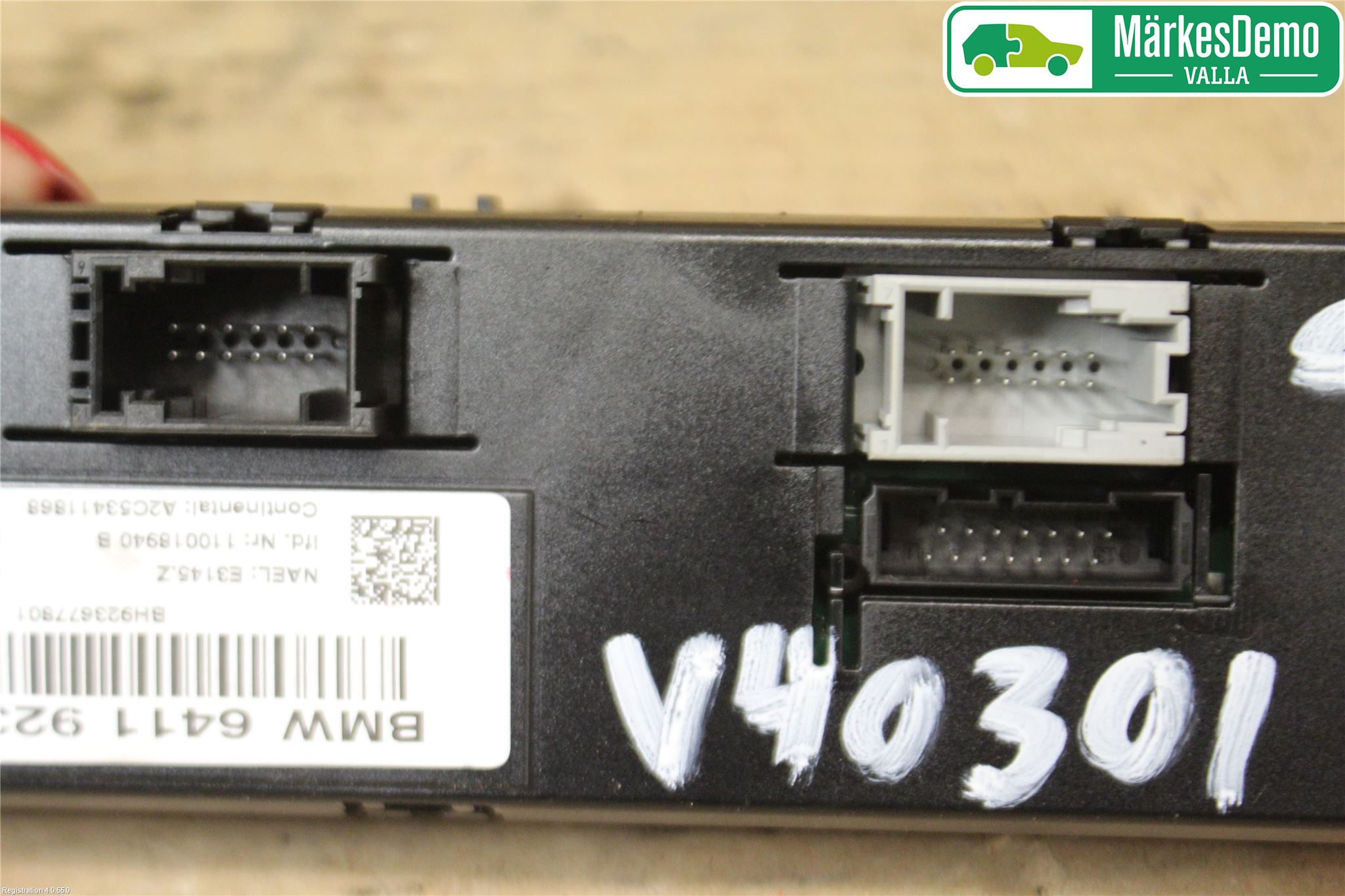 BMW X1 E84 10-15 Varme Ac Betjening-Display