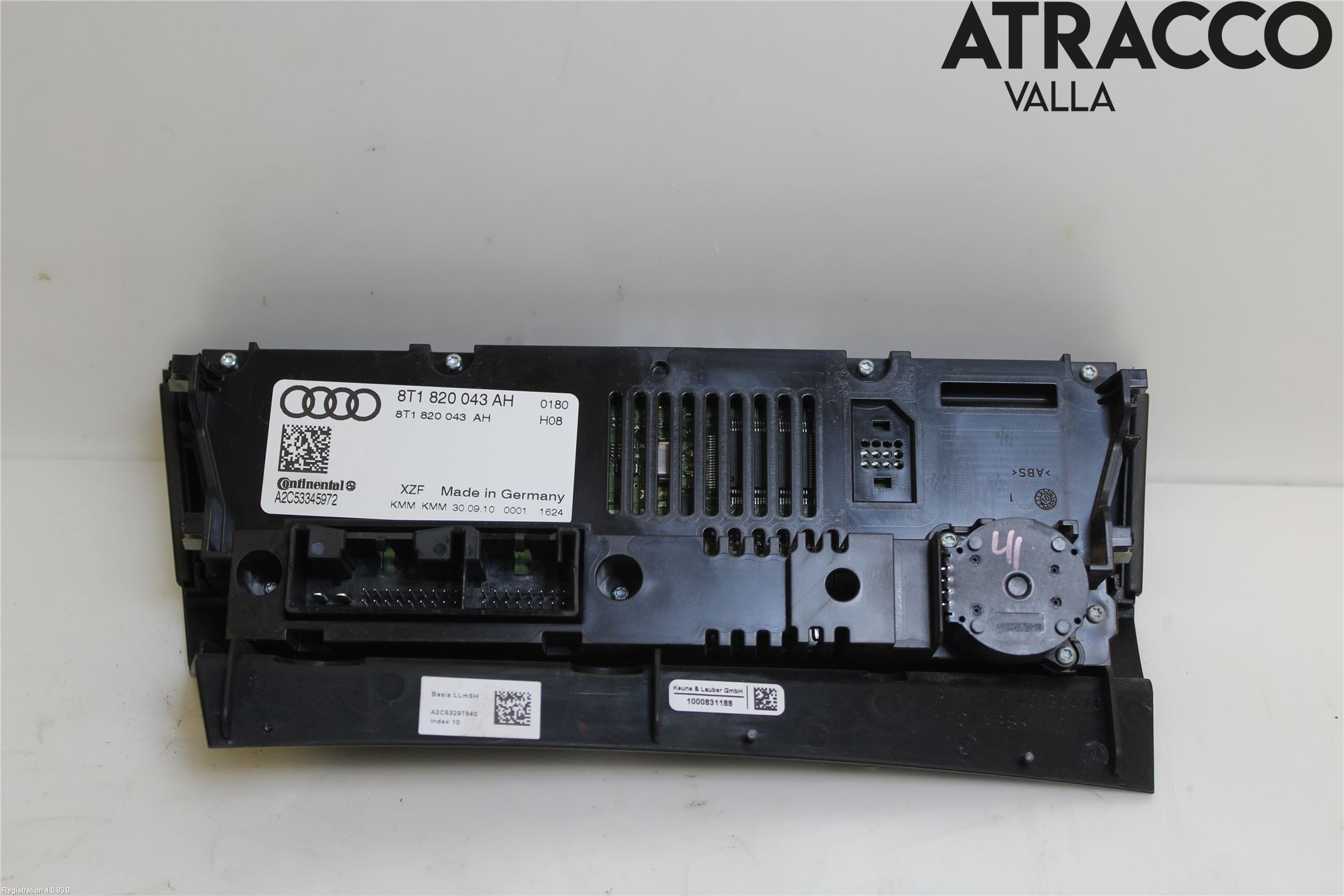 Audi A4/S4 08-11 Varme Ac Betjening-Display