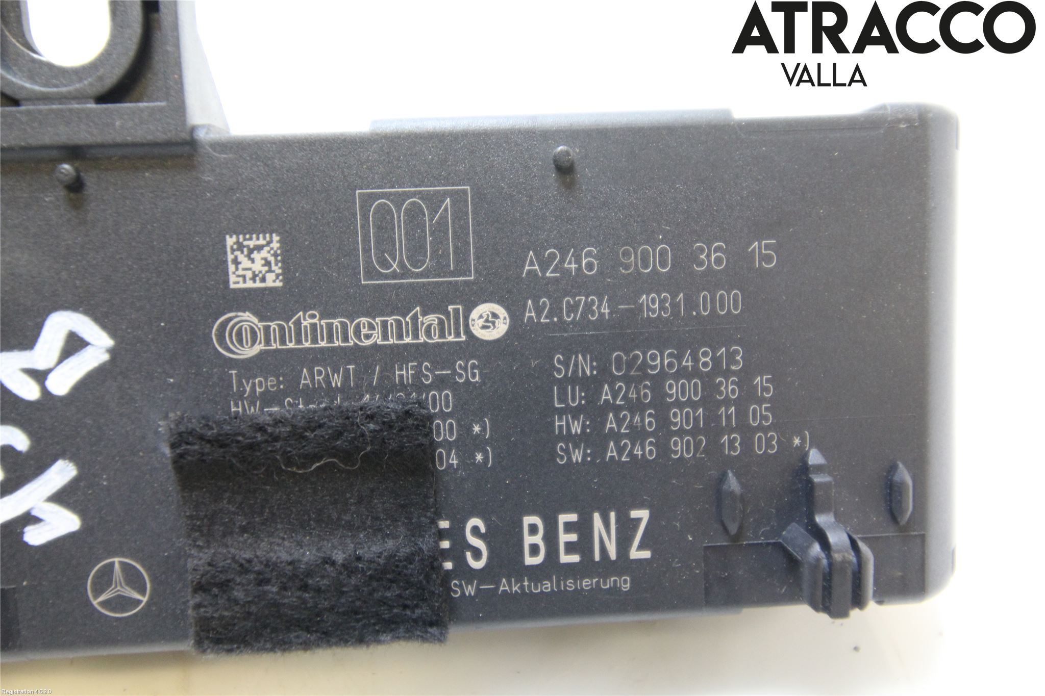 Mercedes-Benz MB CLA-KLASS (C117/X117) 13-19 Styreenhet Bakluke