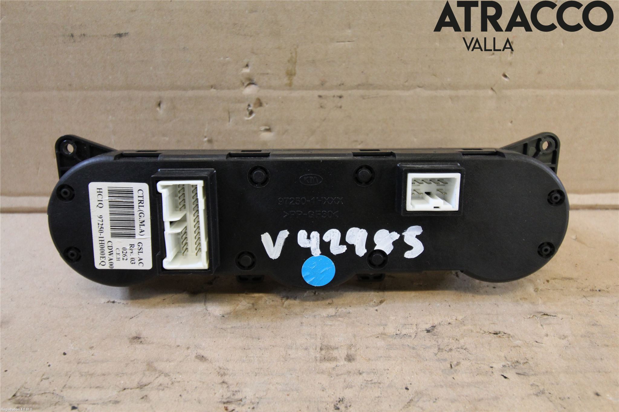 Kia CEED 06-12 Varme Ac Betjening-Display