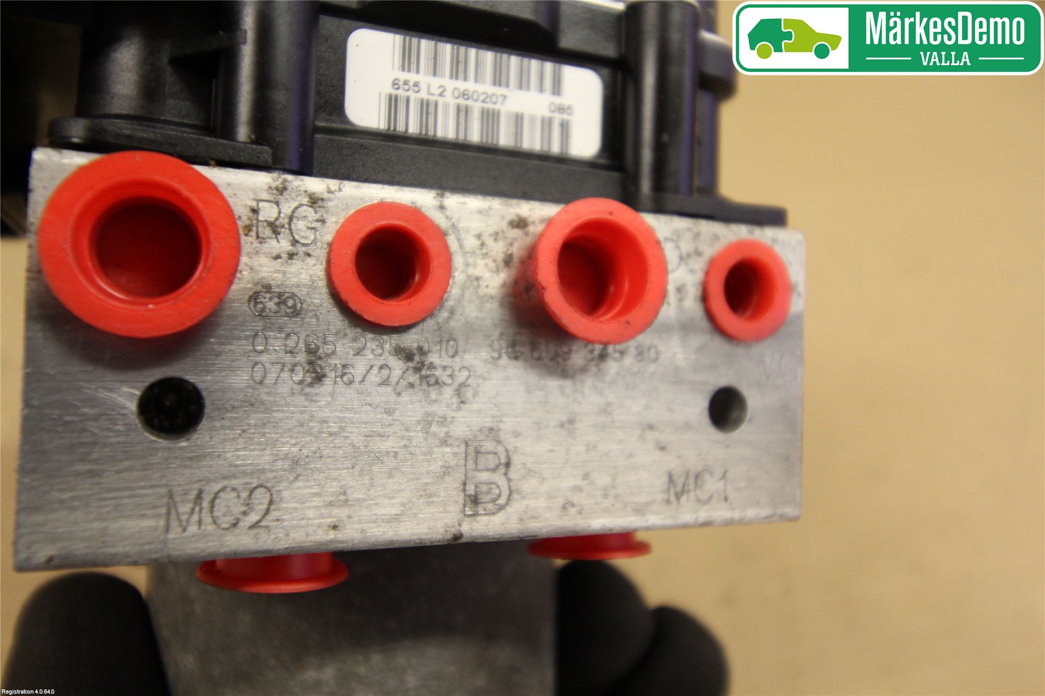 Citroen C4 GRAND PICASSO 07-13 Abs Hydraulikkaggregat