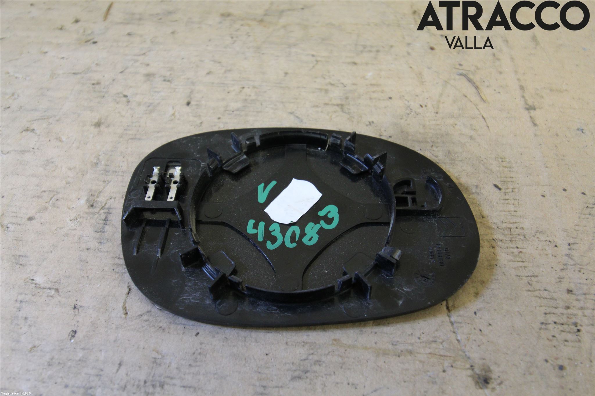 Citroen C3 -04 Speil Glass V