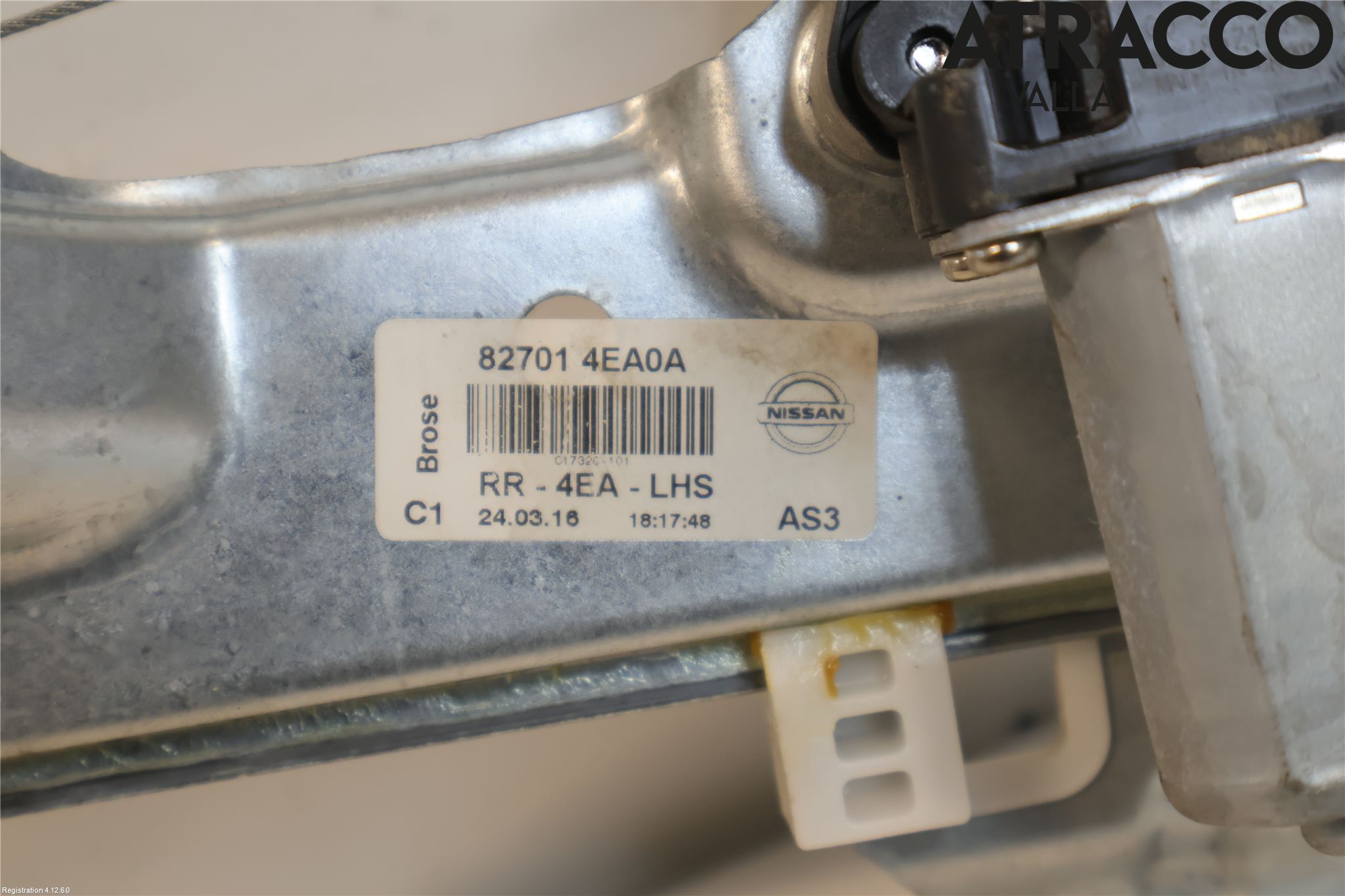 Nissan QASHQAI 14-17 Vindusheis El Komp