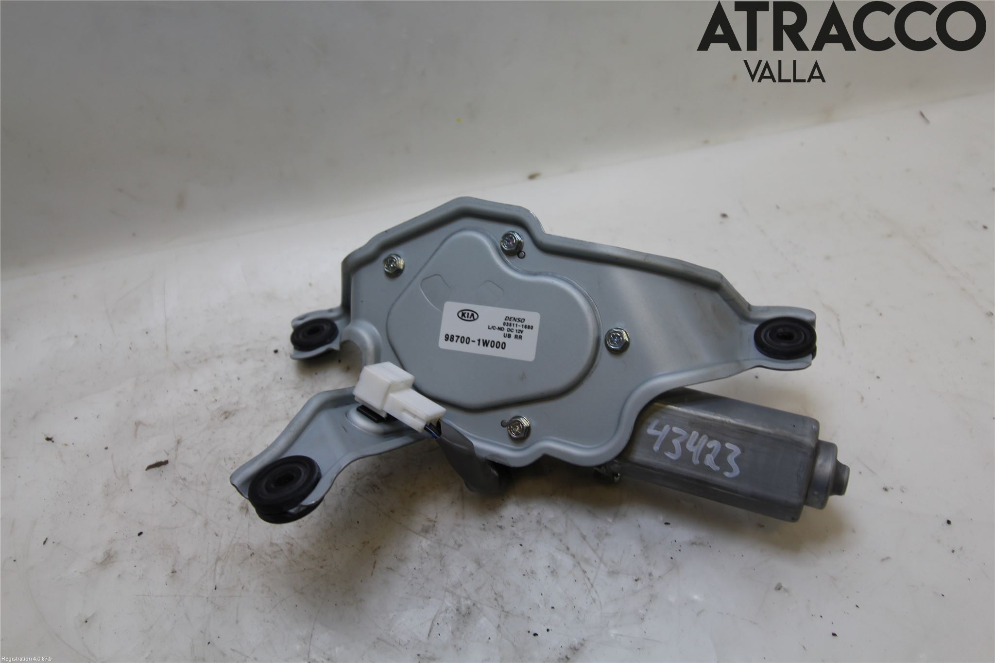 Kia RIO 12-16 Viskermotor Bakluke