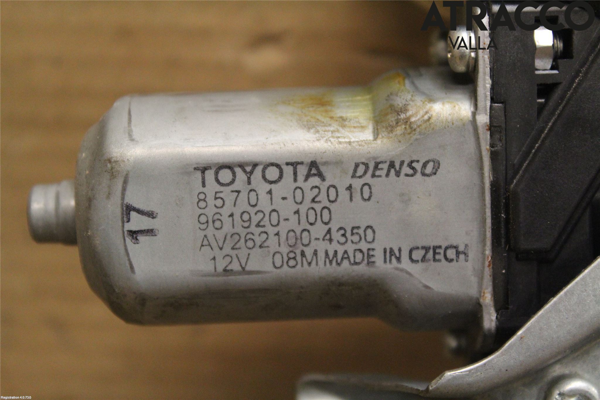 Toyota AVENSIS 09-15 Vindusheis El Komp