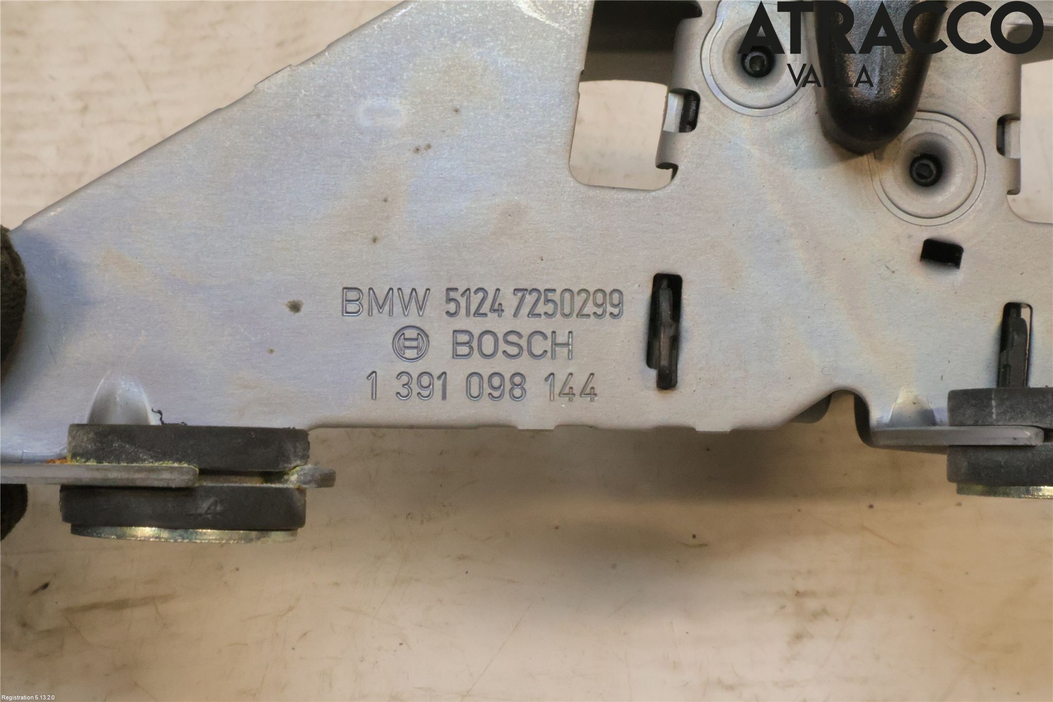 BMW 3 F30/F31/F80 12-19 Bakluke-Lokk Låsekasse