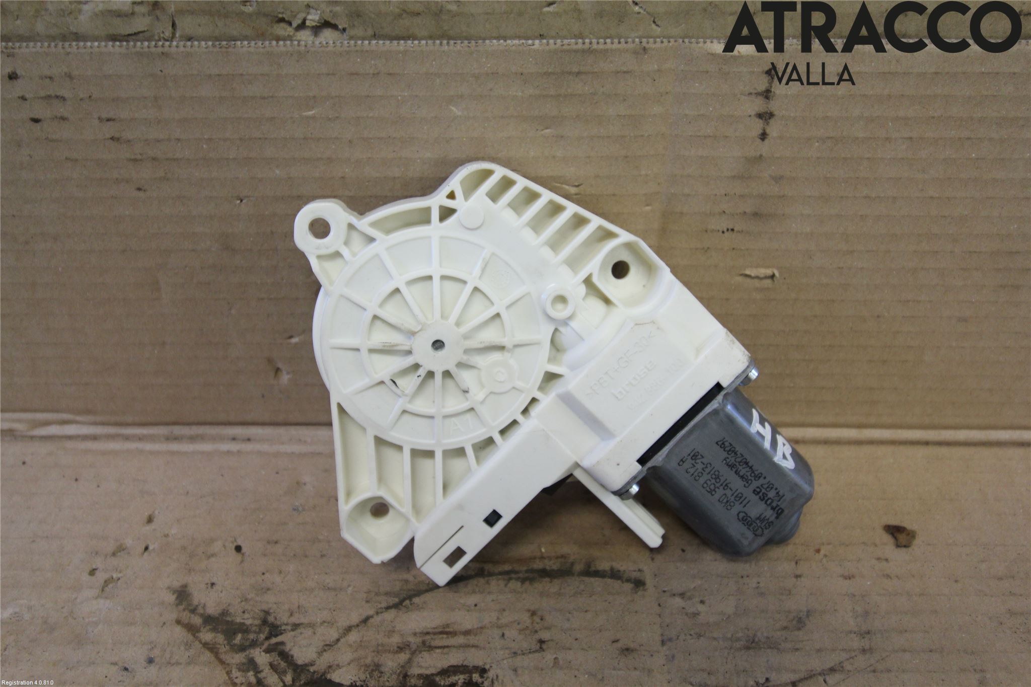 Audi A4/S4 08-11 Vindusheismotor