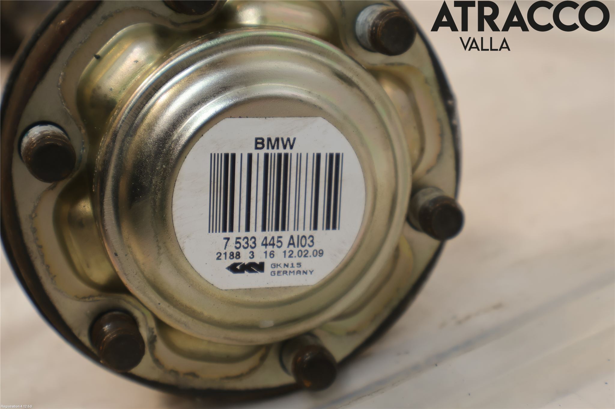 BMW 1 E87/81 5D/3D 03-11 Drivaksel Bak Kompl Venstre