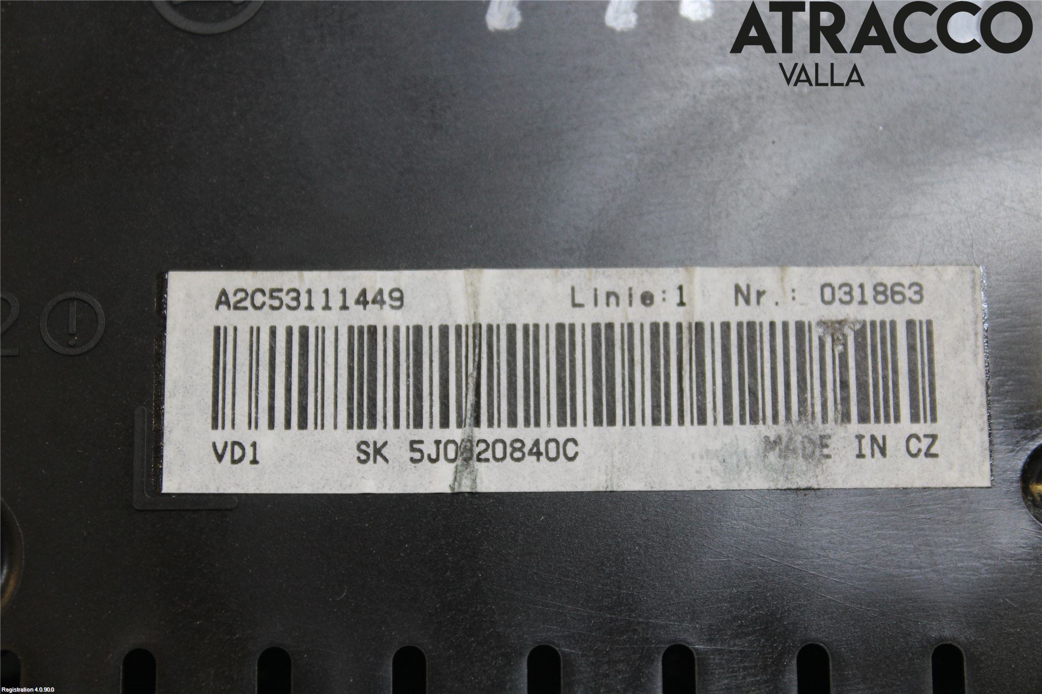 Skoda FABIA 07-14 Instr Kombinert