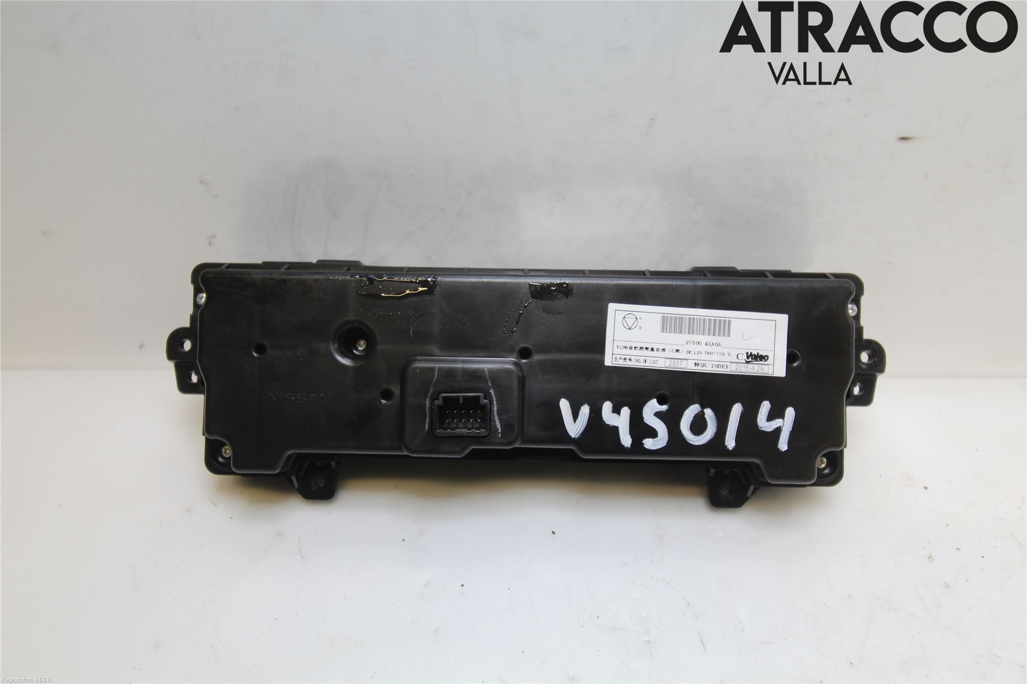 Nissan QASHQAI 14-17 Varme Ac Betjening-Display