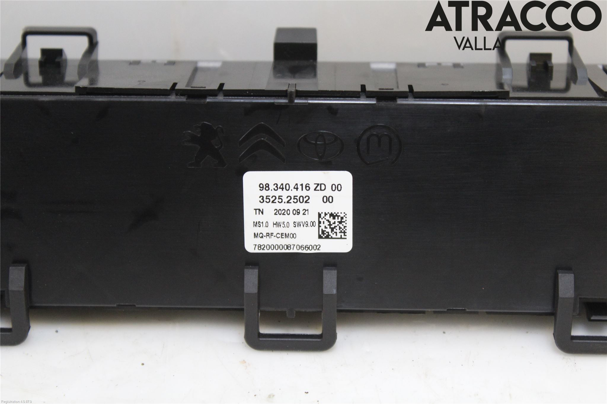 Peugeot PARTNER/E-PARTNER 19- Varme Ac Betjening-Display