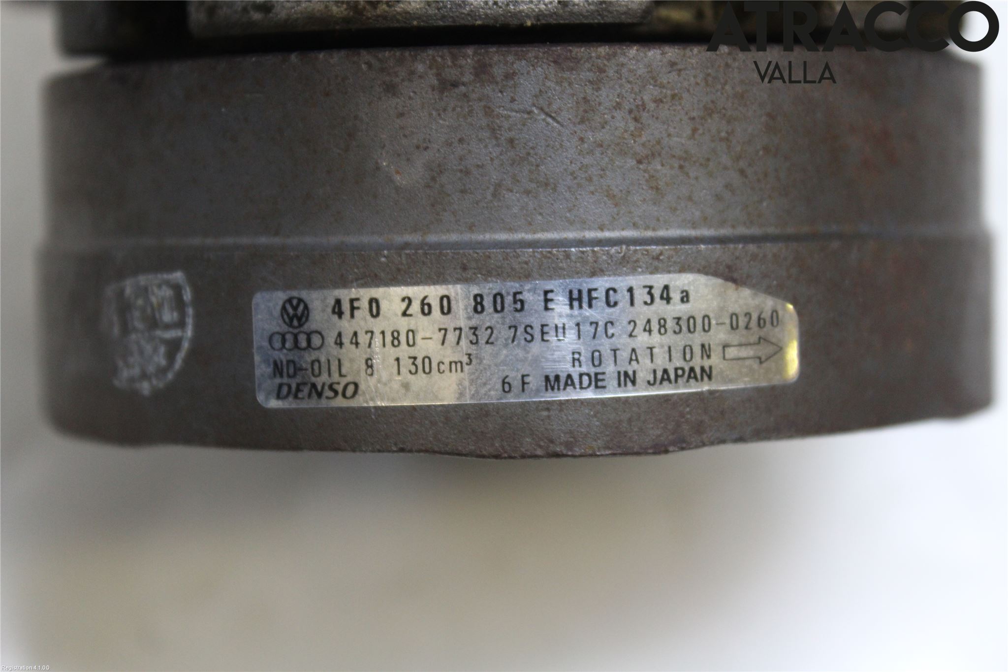 Audi A6/S6     05-11 Varme Ac Kompressor