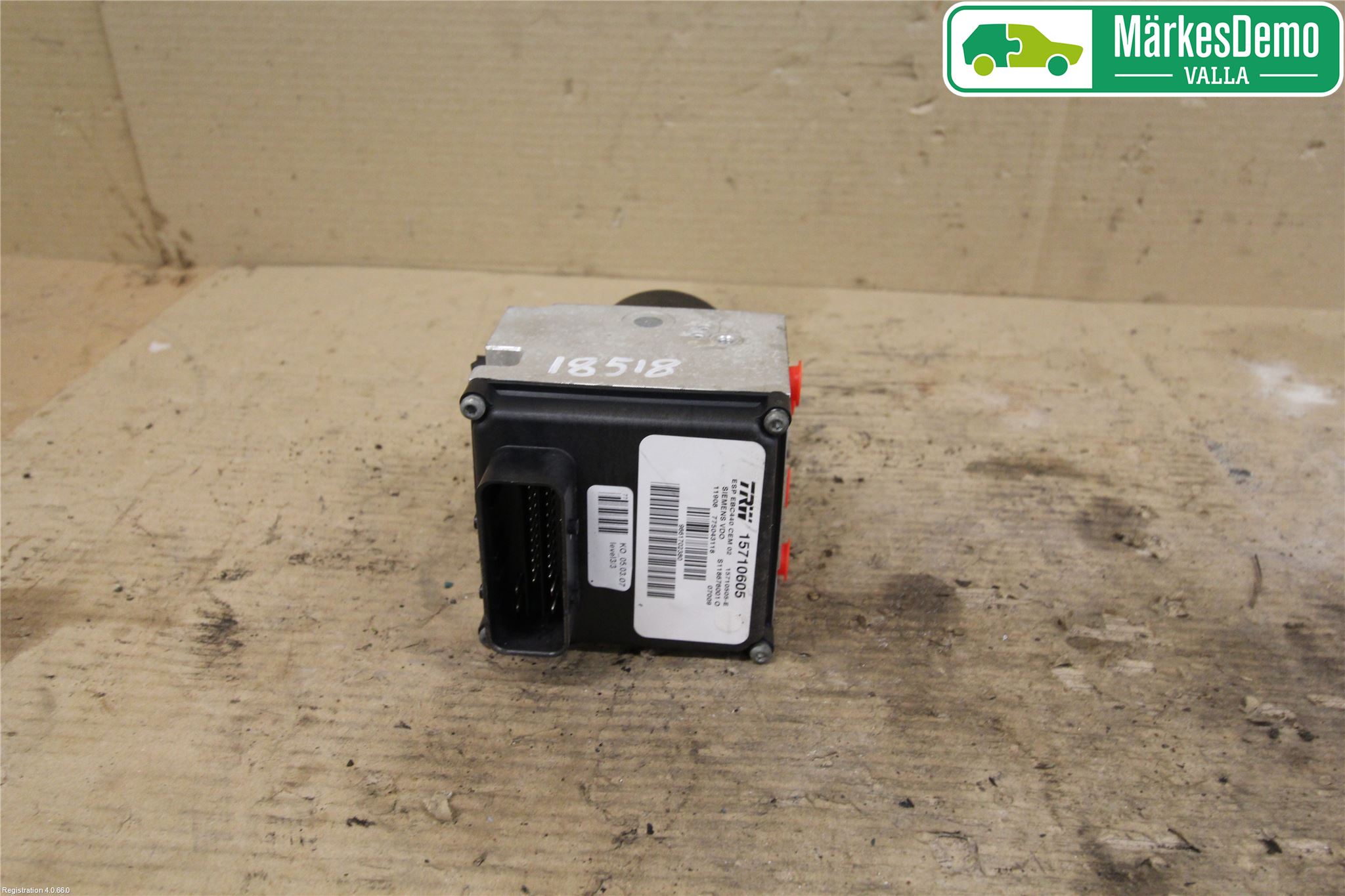 Peugeot 407 Abs Hydraulikkaggregat