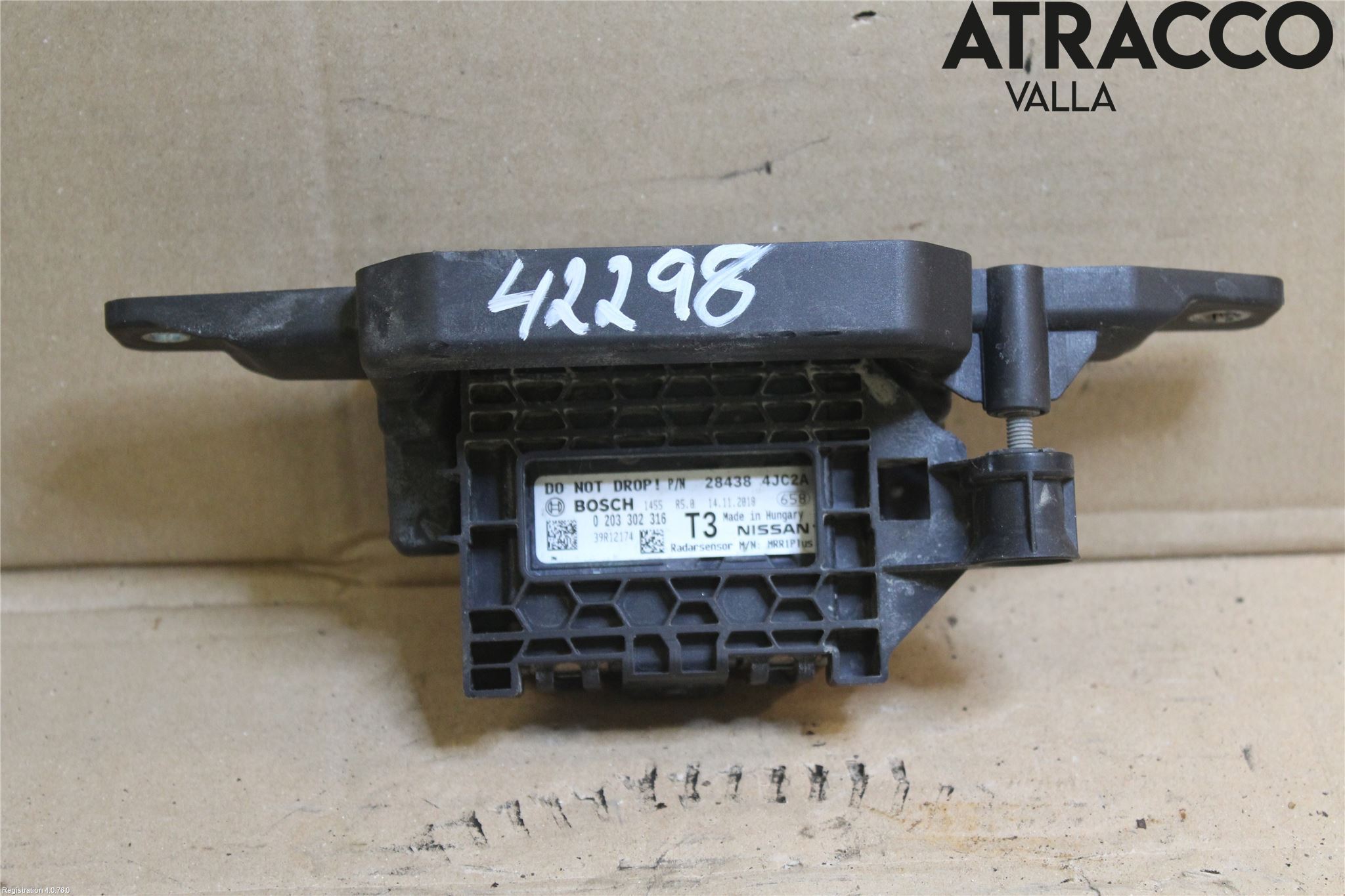 Nissan NAVARA, TREK-1 17-21 Sensor Fartsbegrensning