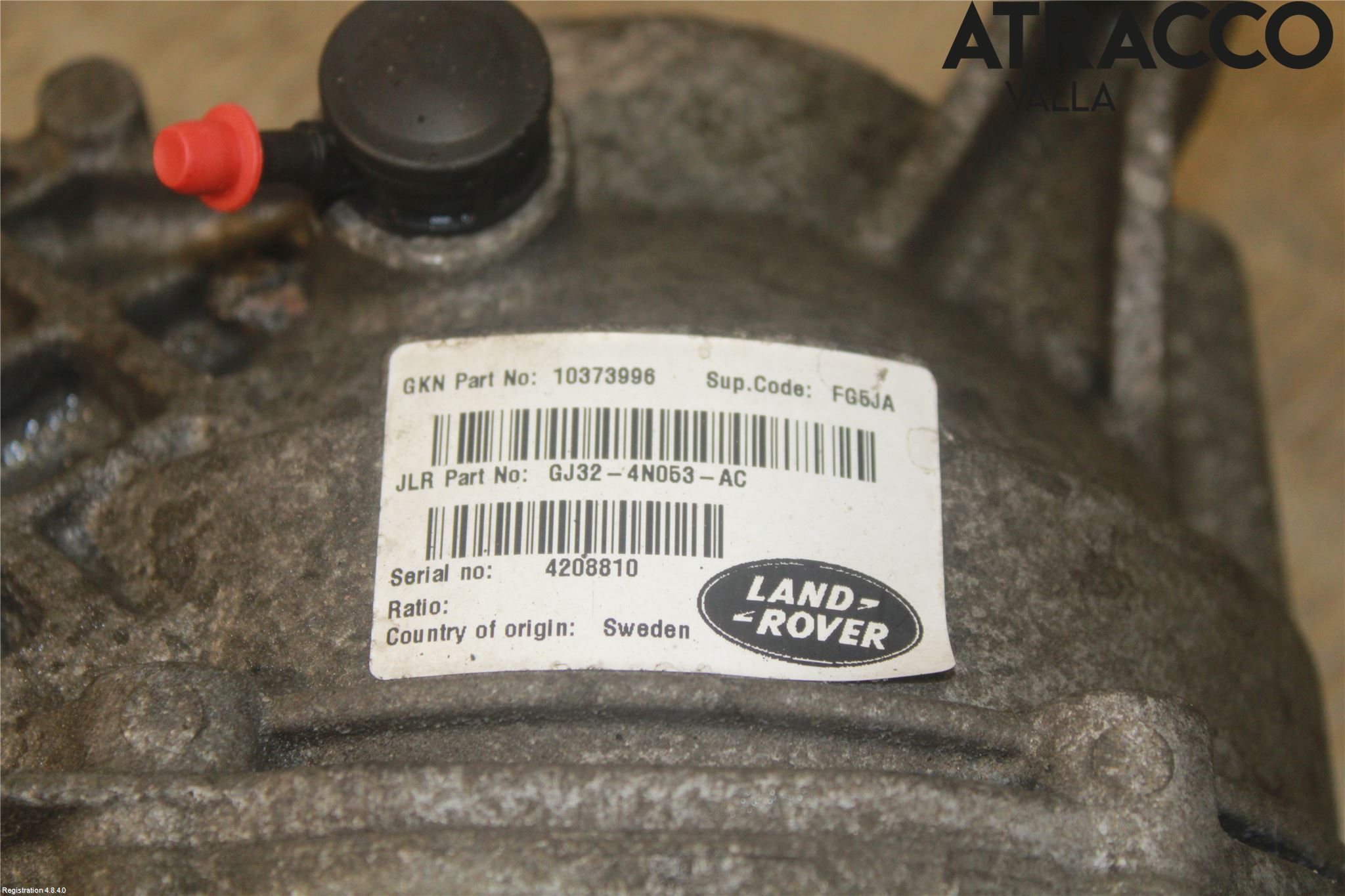 Landrover LAND ROVER RANGE ROVER EVOQUE (L538) 11-18 Bakaksel Kardang Bak -Diff