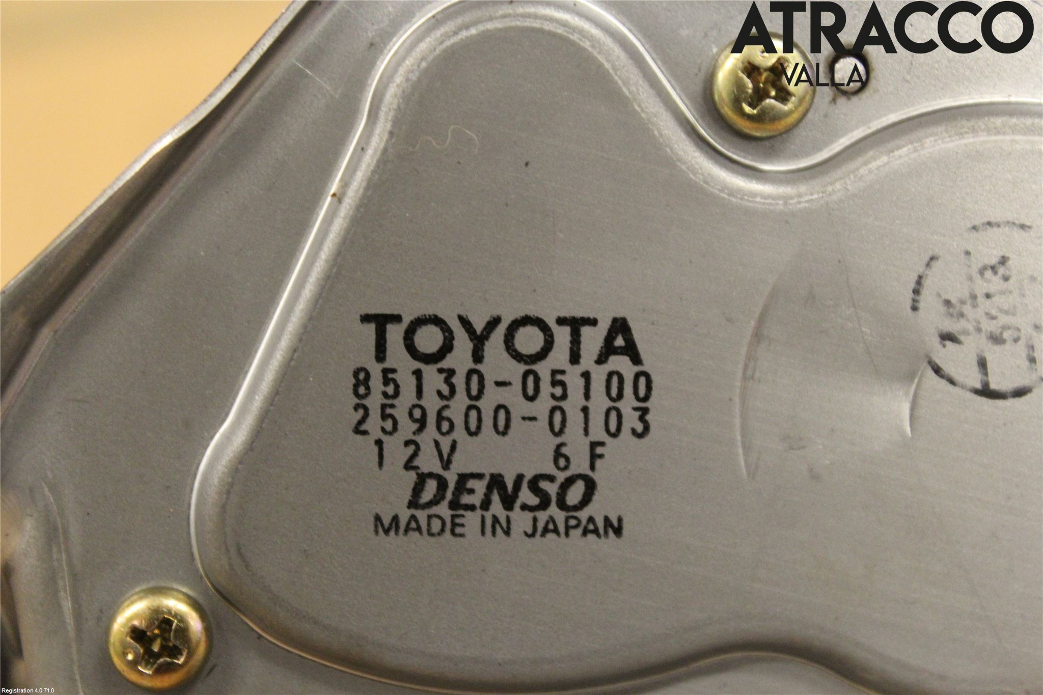 Toyota AVENSIS 03-06 Viskermotor Bakluke