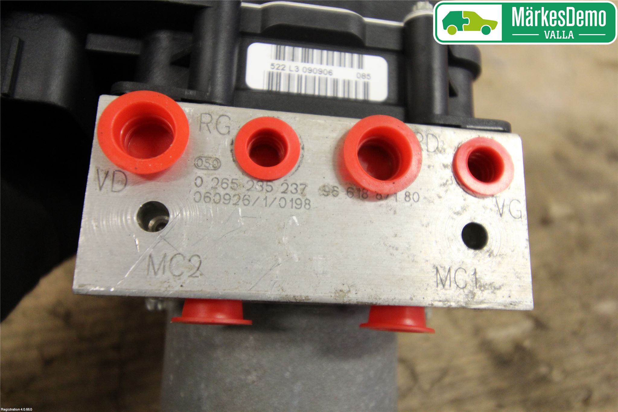 Peugeot 307     05-08 Abs Hydraulikkaggregat