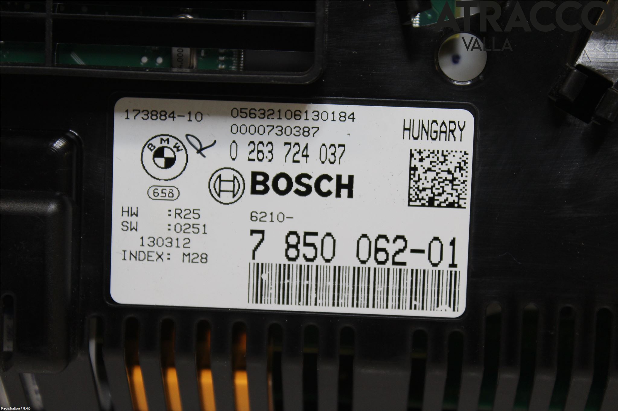 BMW 5 F10/F11/F18 09-17 Instr Kombinert