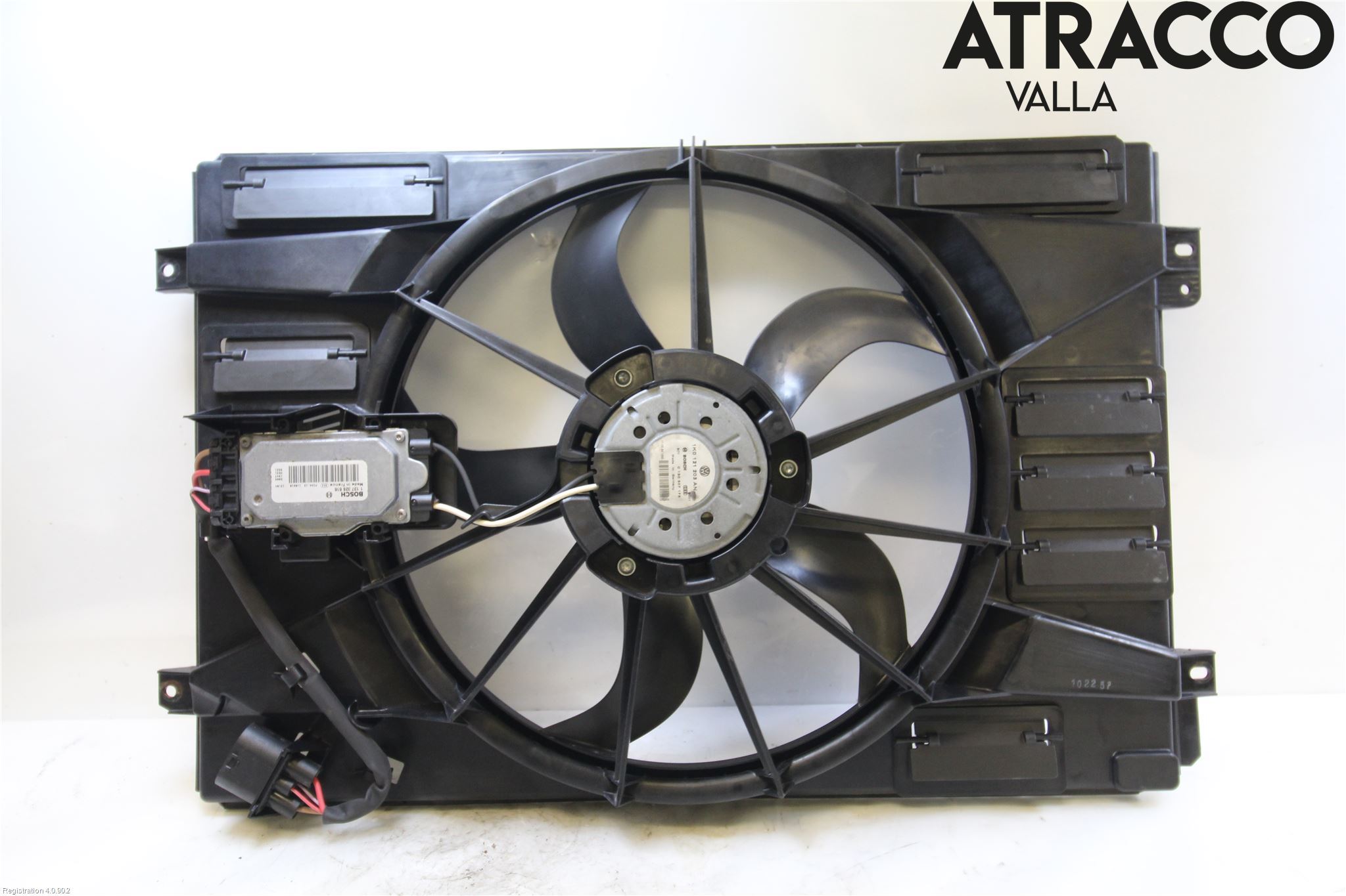 Volkswagen VW GOLF VI 09-13 Kjølevifte-Radiator Hus-Kåpe