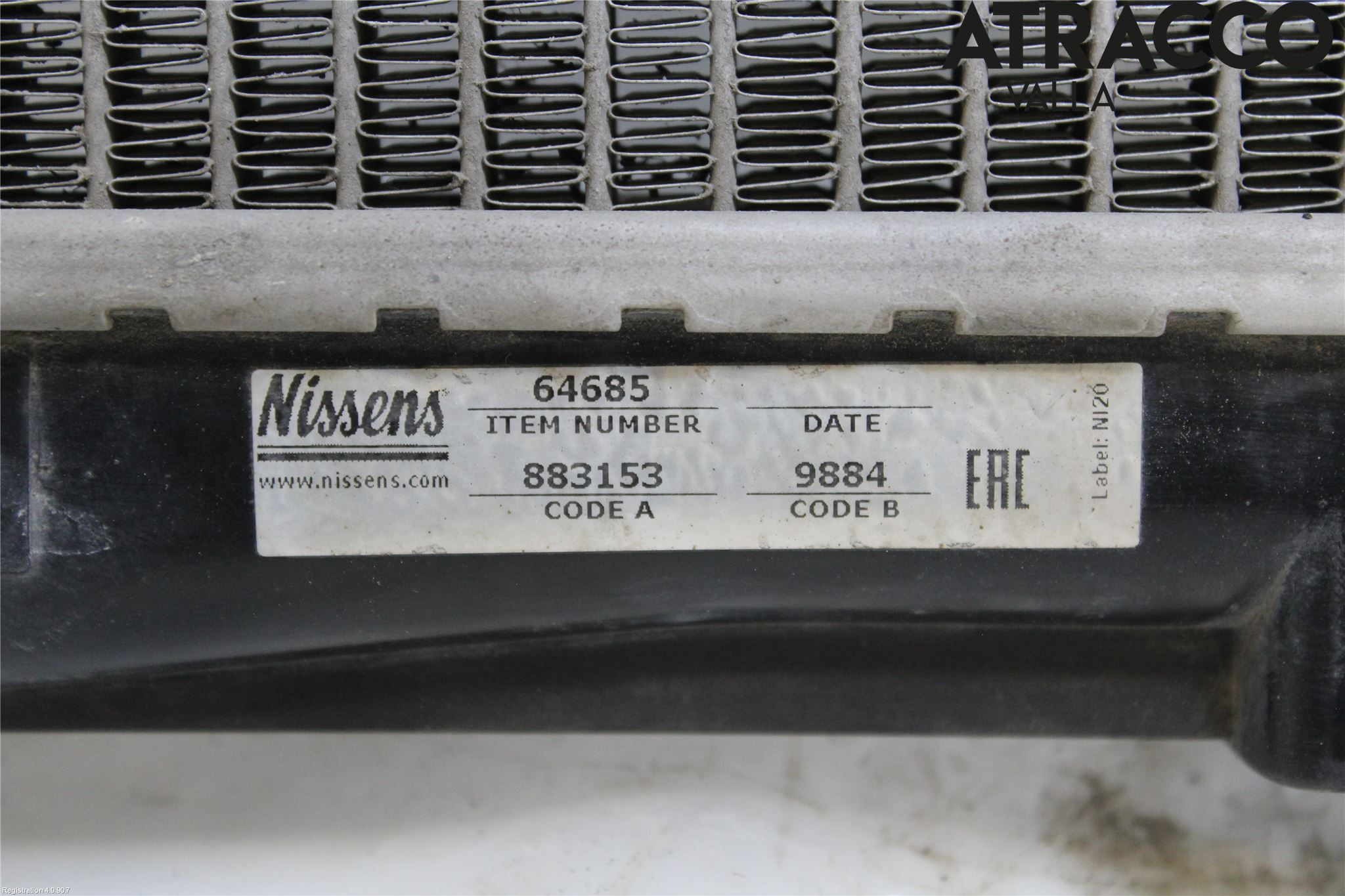 Toyota AYGO 06-14 Radiator Manuell