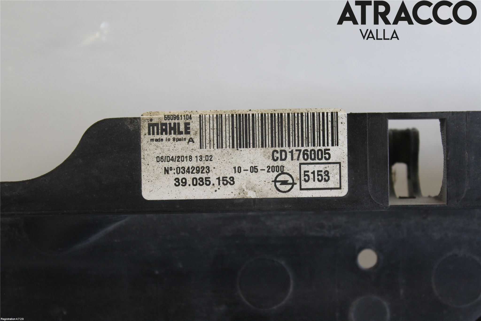 Opel CORSA E 15-19 Kjølevifte Elektrisk