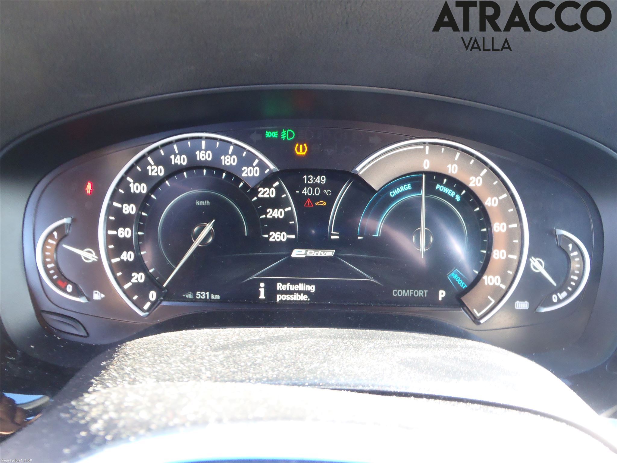 BMW 5 G30/G31/F90 17-23 Instr Kombinert
