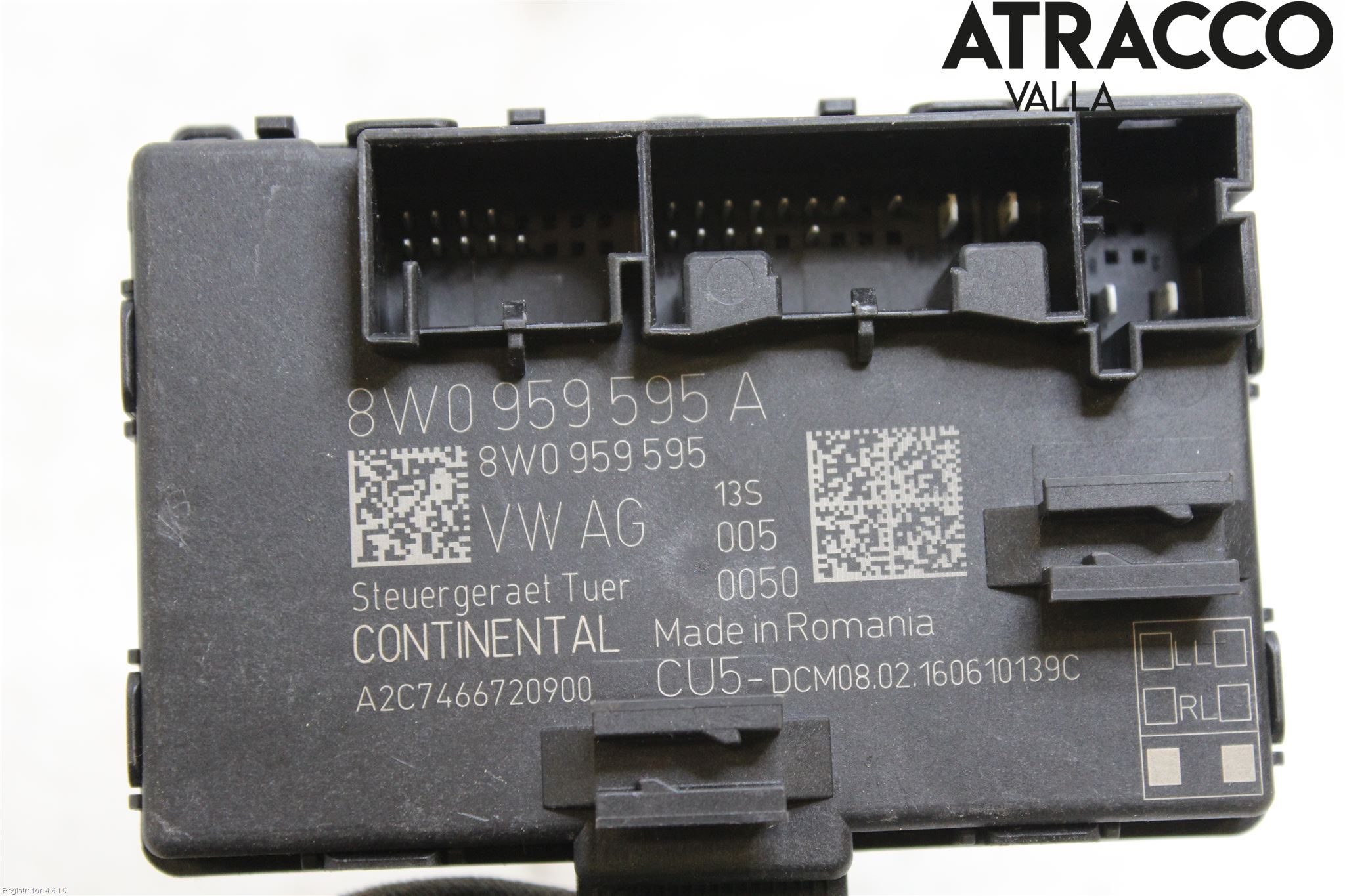 Audi A4/S4 B9 16-19 Styreenhet Dør
