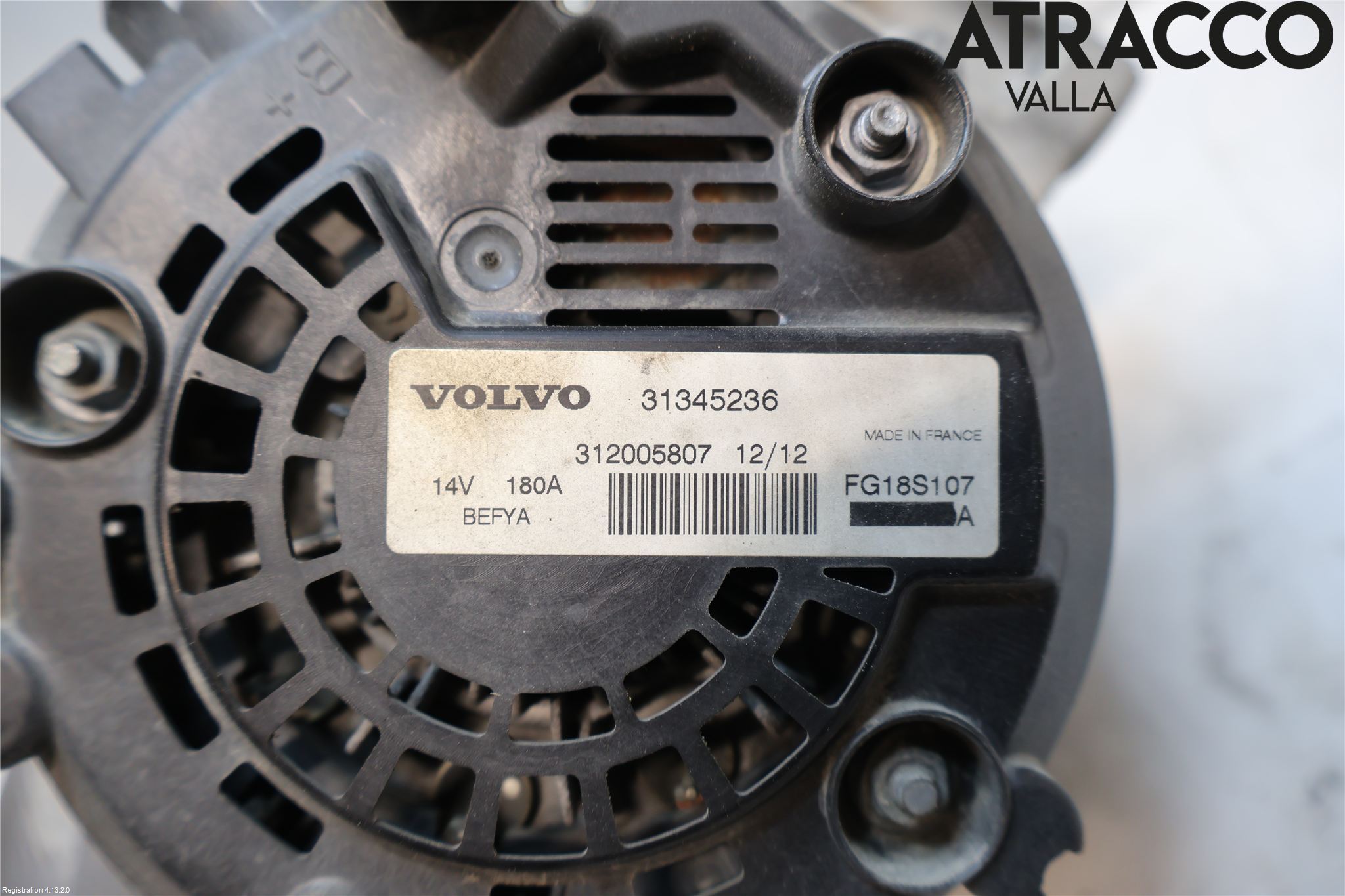 Volvo S80 07-13 Dynamo
