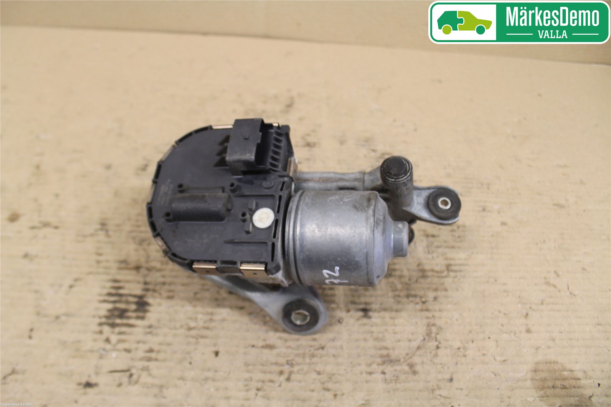 Peugeot 407 Viskermotor Frontrute