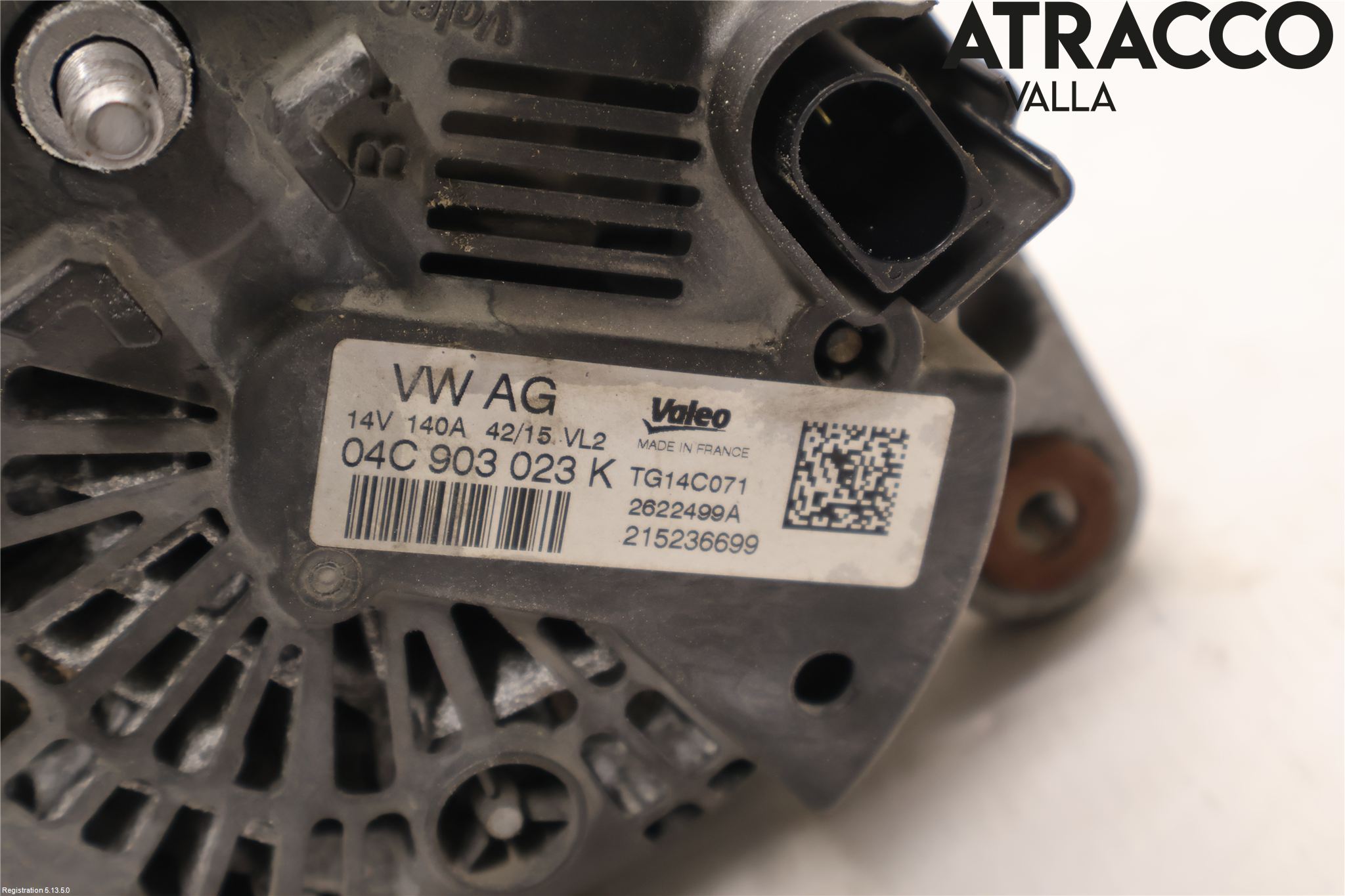 Volkswagen VW GOLF SPORTSVAN 15-20 Dynamo
