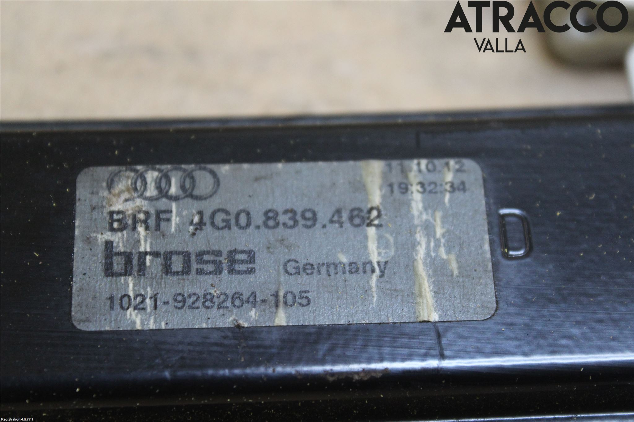 Audi A6/S6 4G 11-18 Vindusheis El Komp
